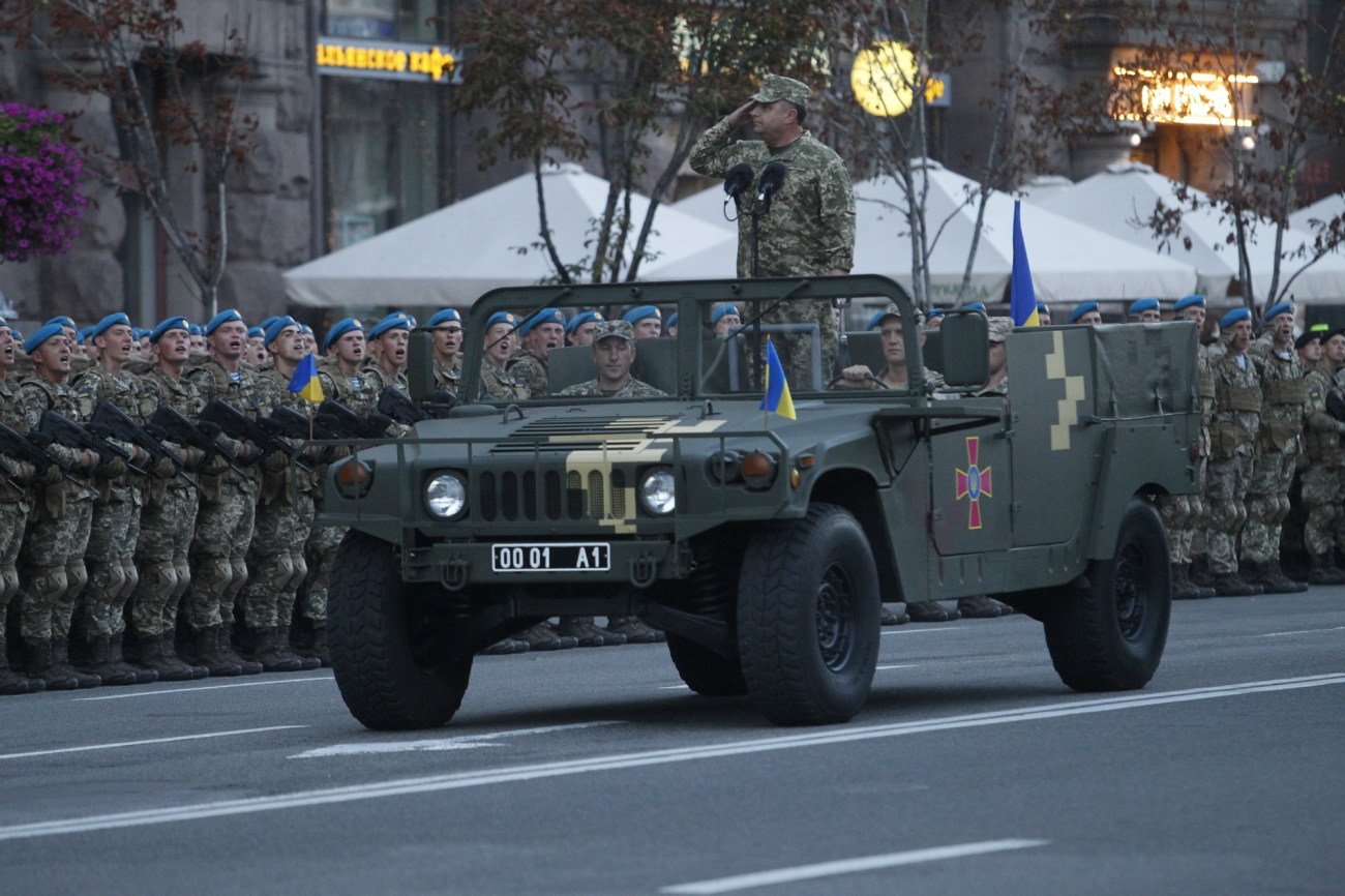 В Киеве готовятся к параду