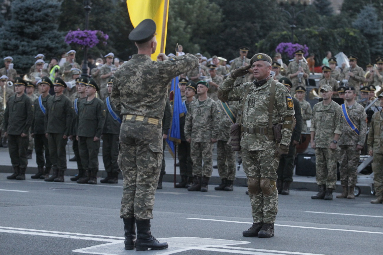 В Киеве готовятся к параду