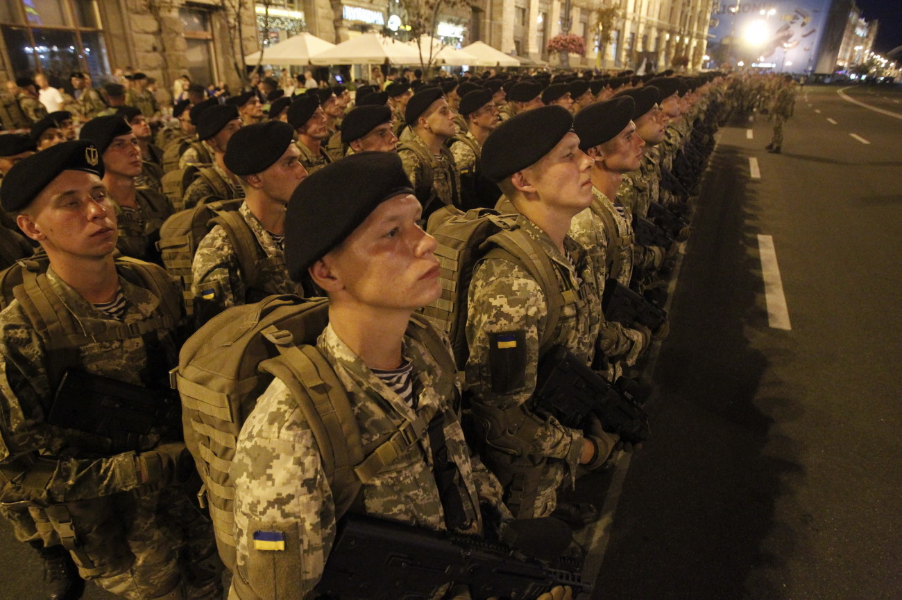 В Киеве готовятся к параду