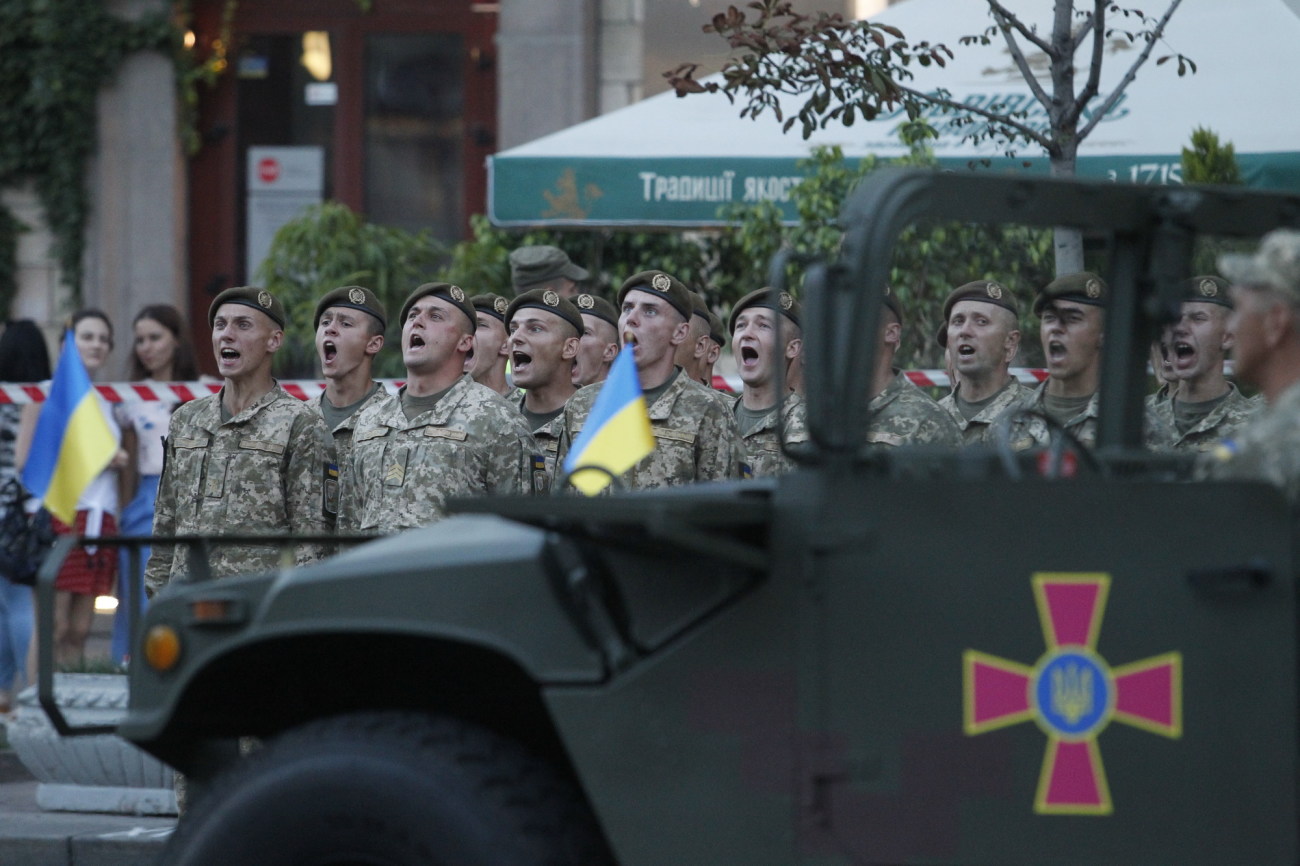 В Киеве готовятся к параду