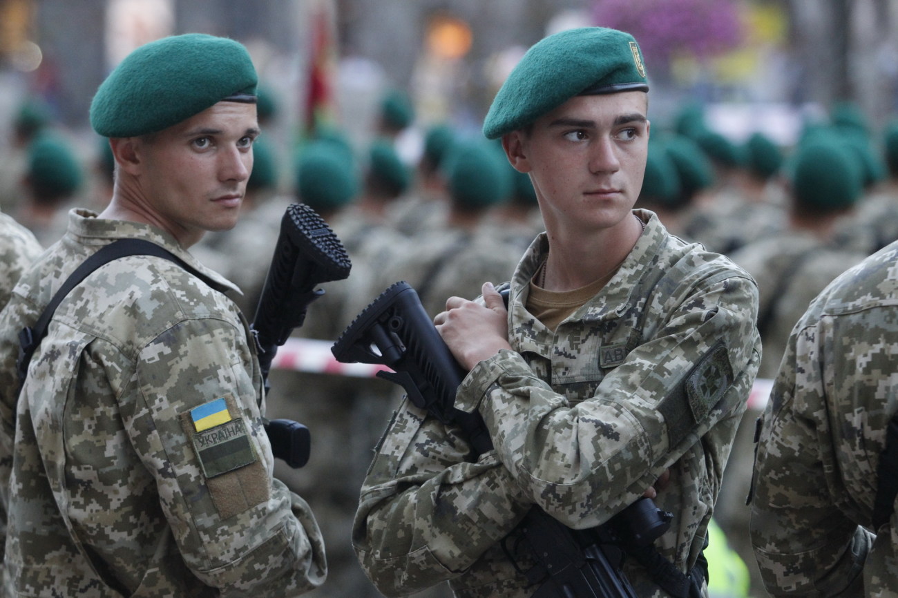 В Киеве готовятся к параду