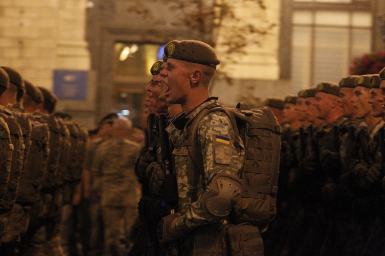 В Киеве готовятся к параду