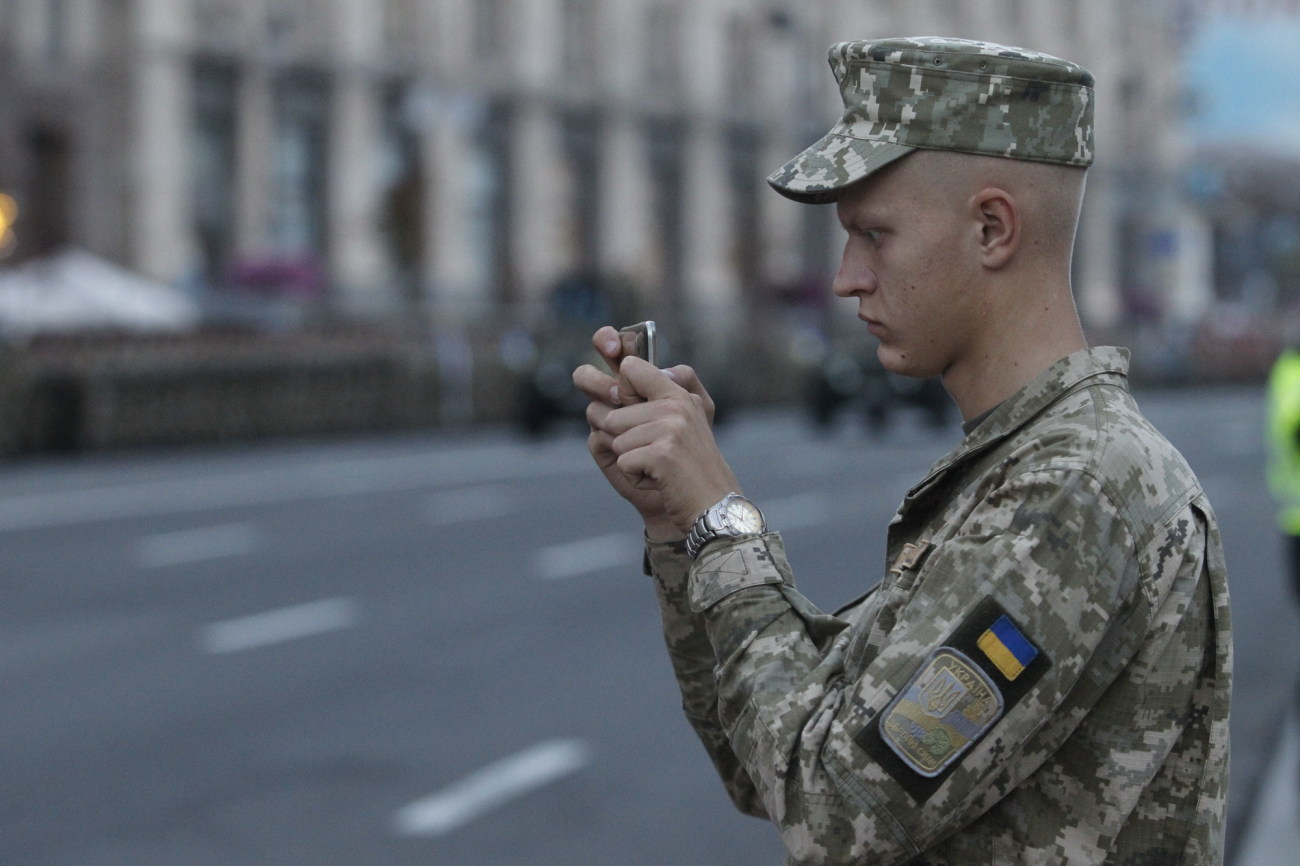 В Киеве готовятся к параду