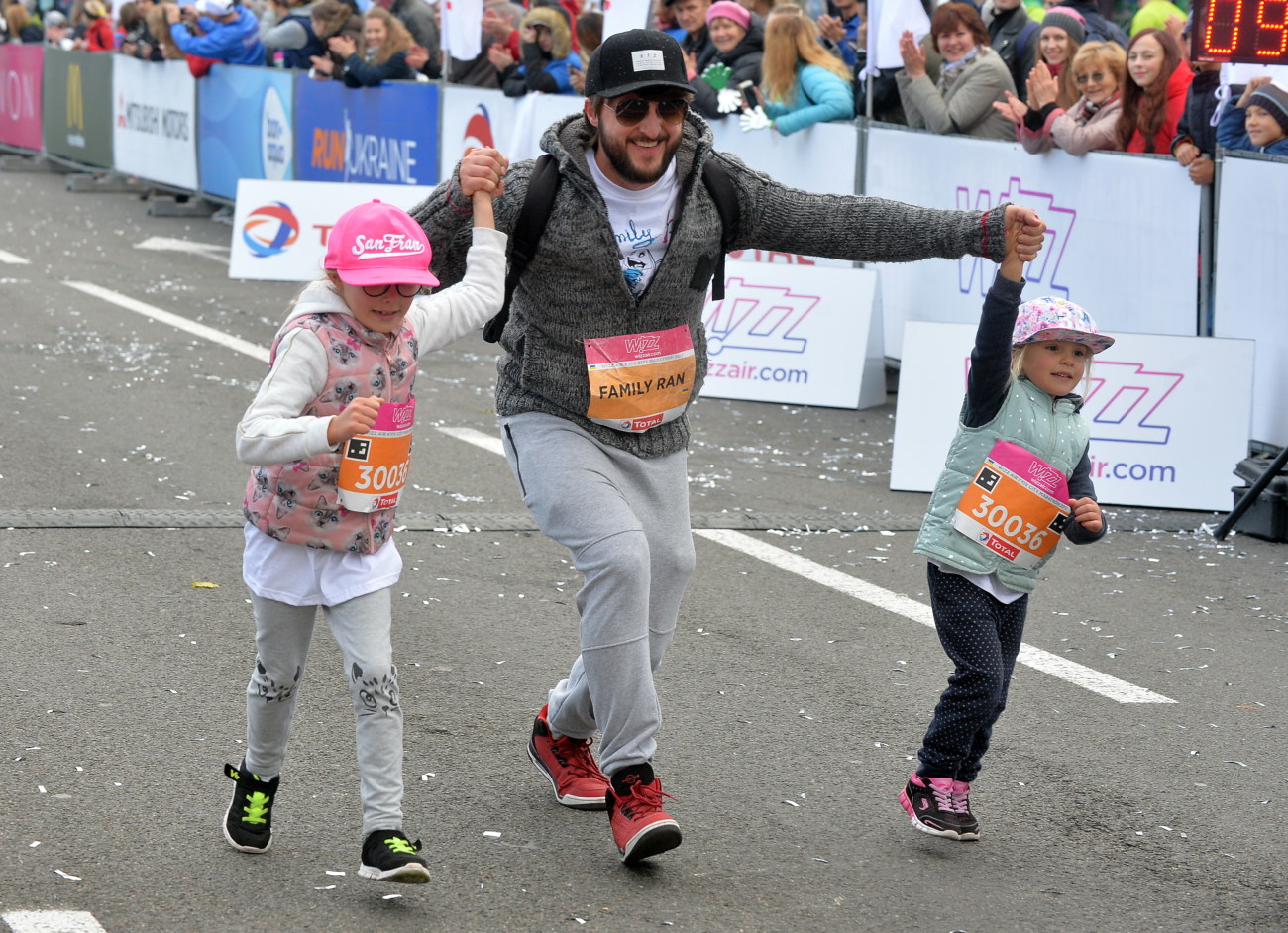 В Киеве состоялся международный марафон Wizz Air Kyiv City Marathon 2017