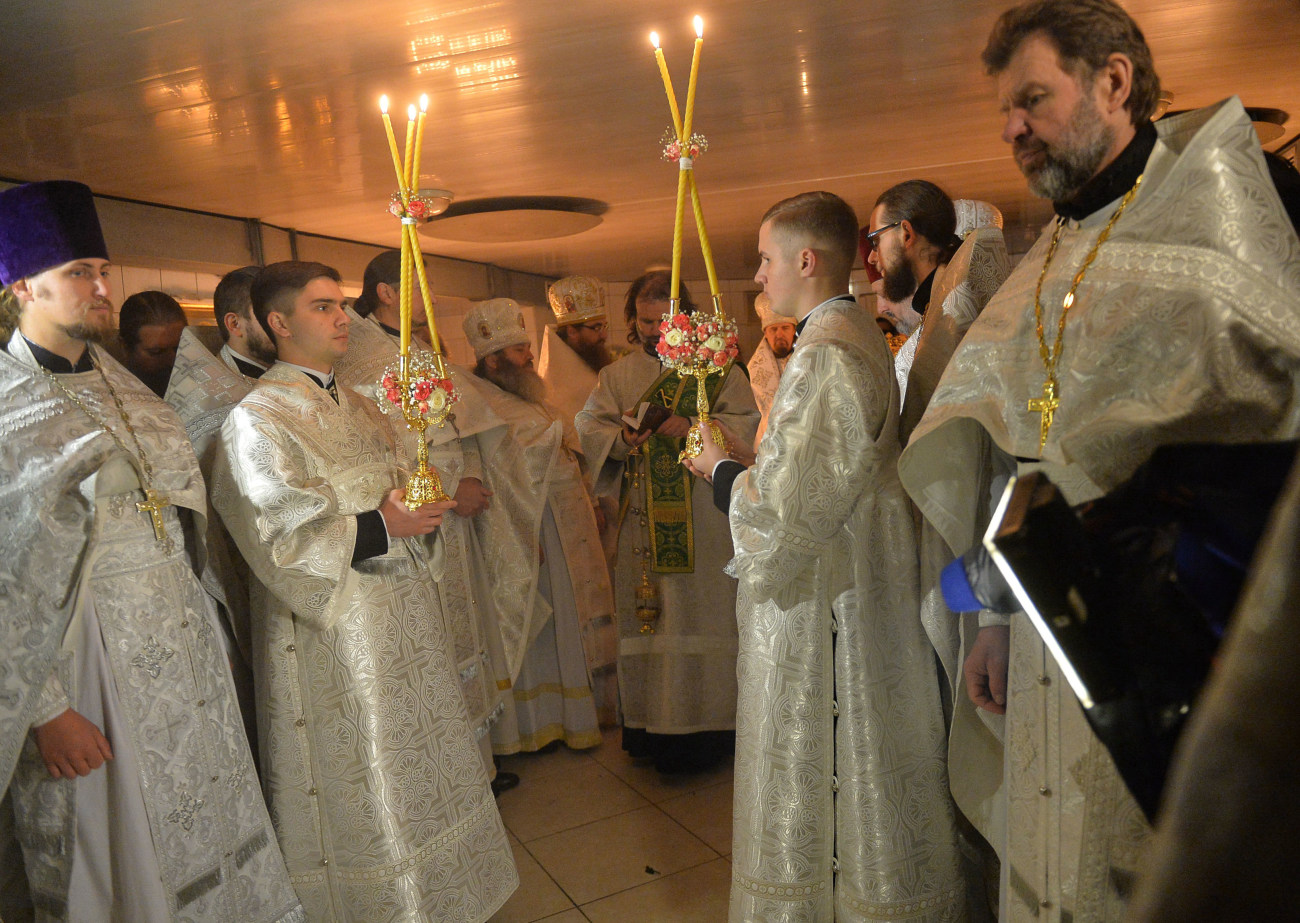 В Свято-Покровском Голосеевском мужском монастыре Киева помолились за монахиню Алипию