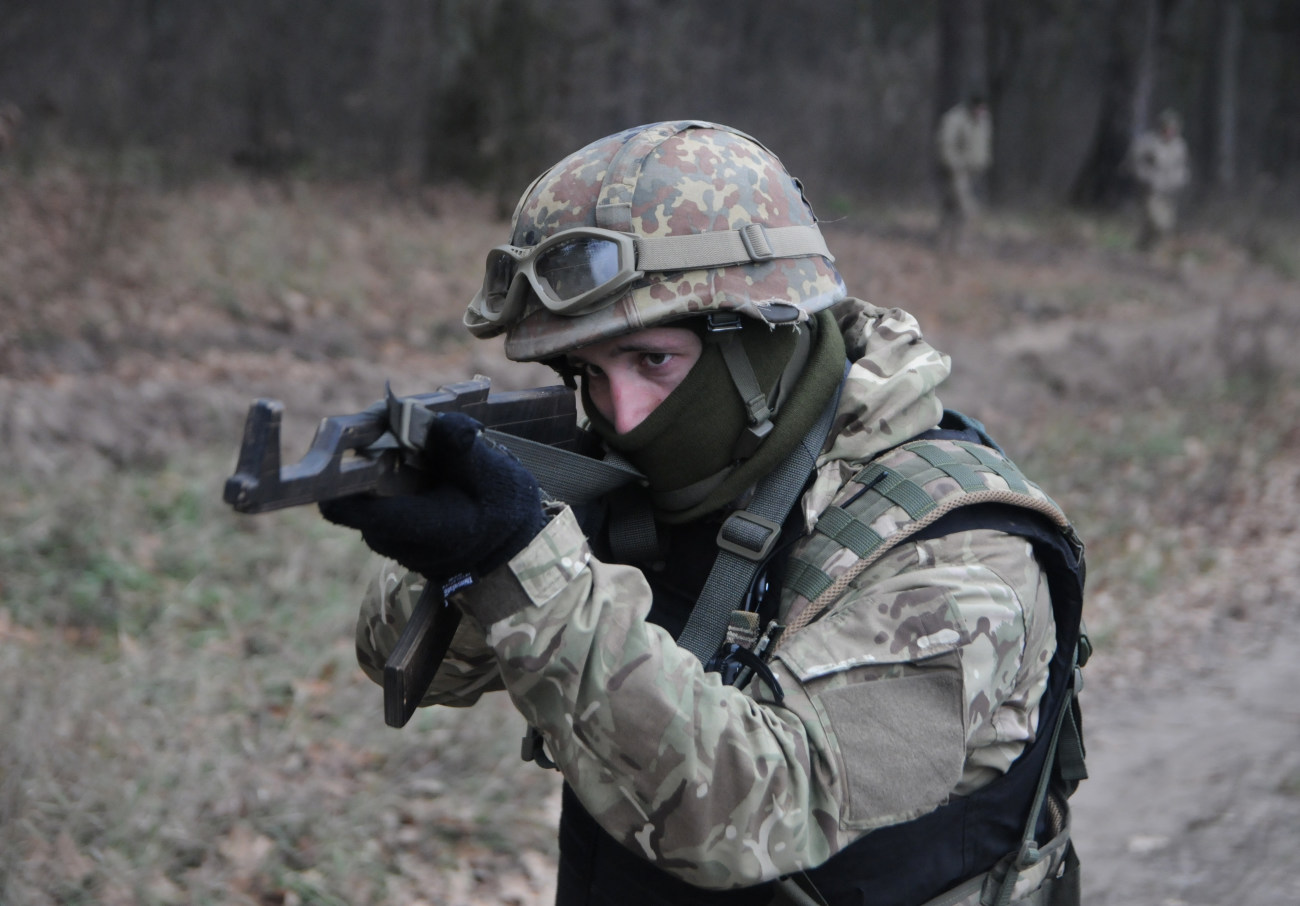 В Киеве прошли всеукраинские учения сил териториальной обороны