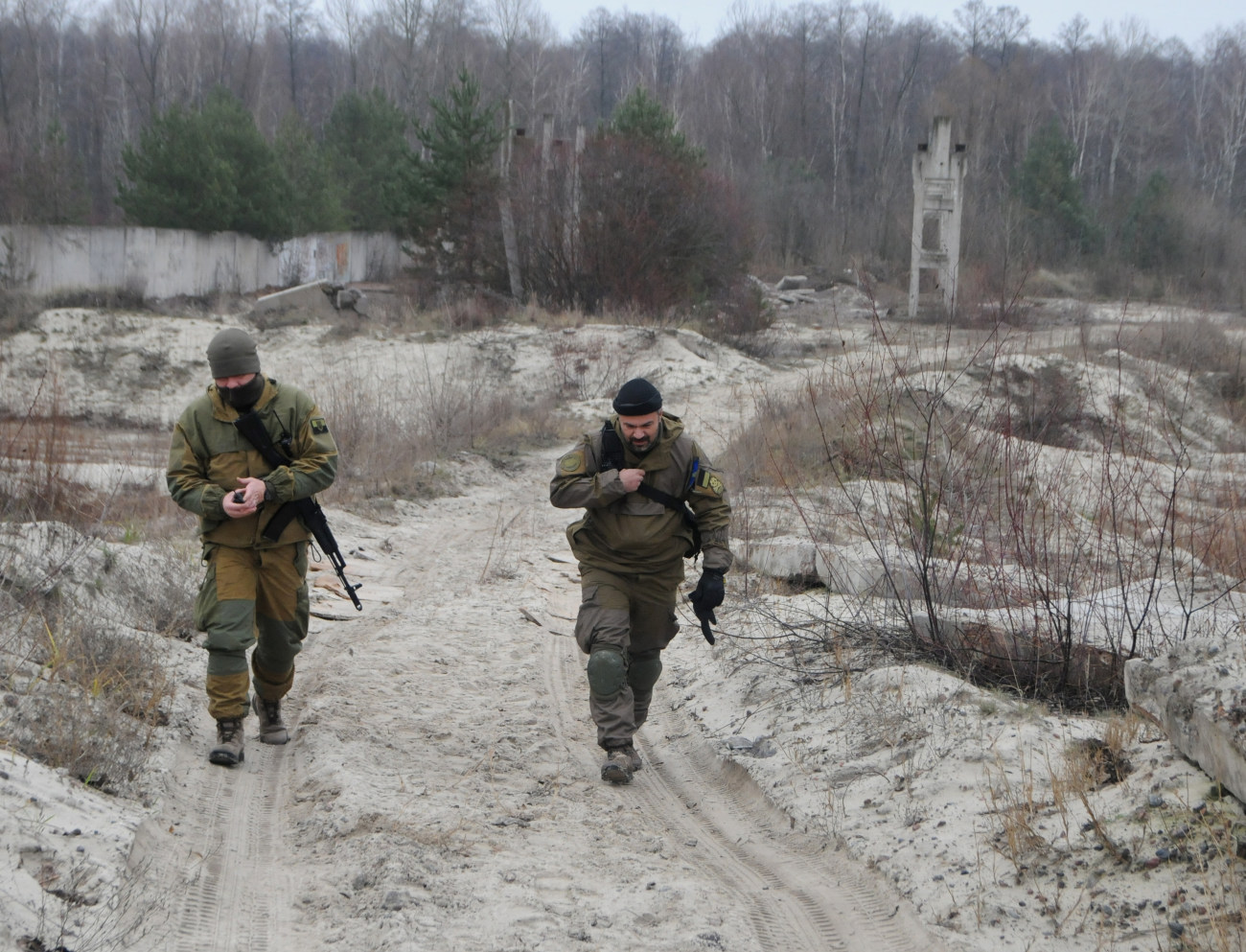 В Киеве прошли всеукраинские учения сил териториальной обороны