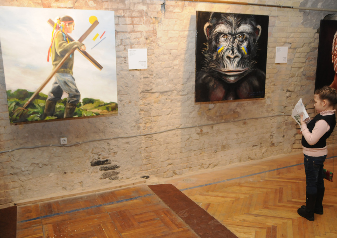 В Киеве проходит выставка картин известных украинских художников