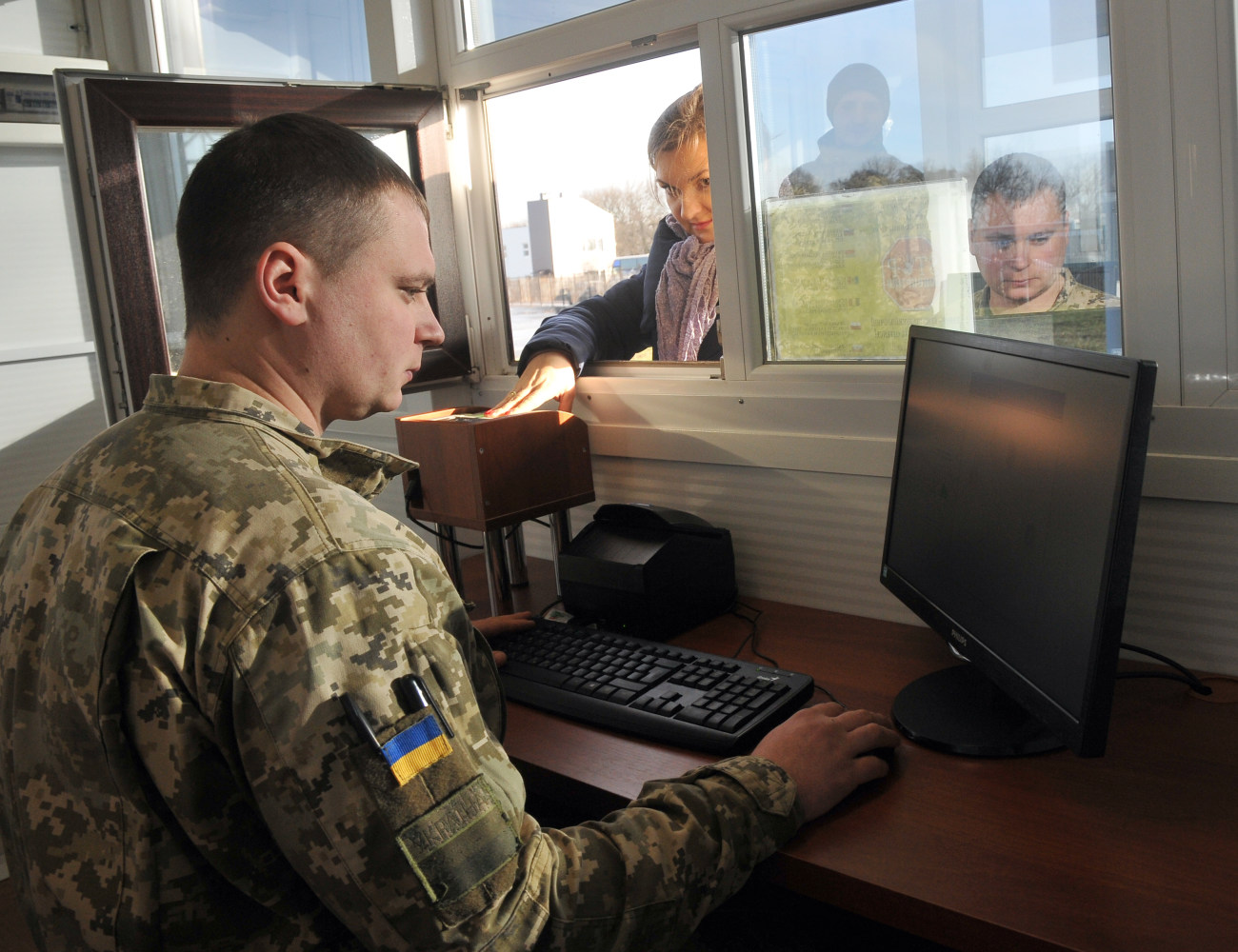 Украина запустила биометрический контроль на границе с Россией
