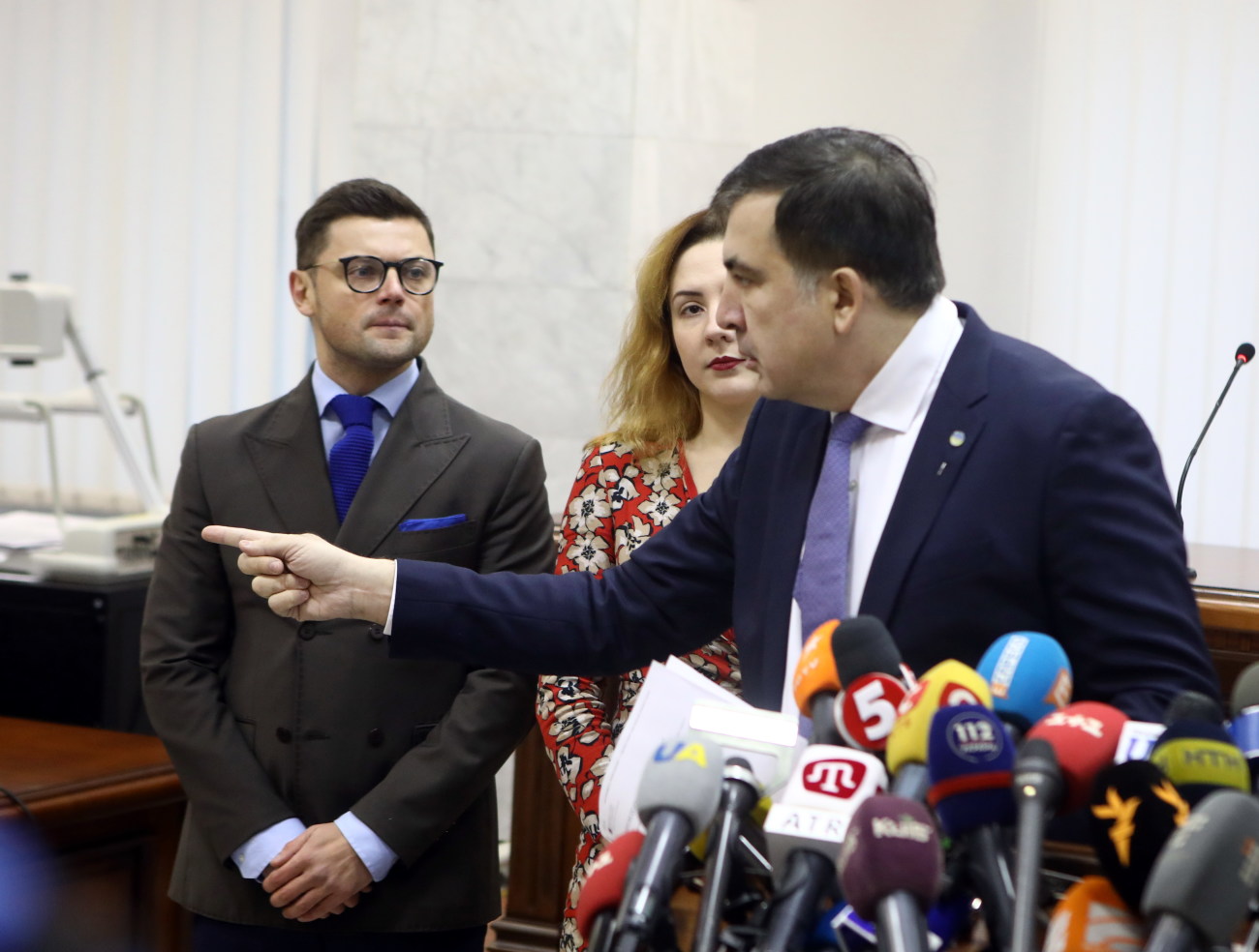 В Киеве продолжают судить Саакашвили