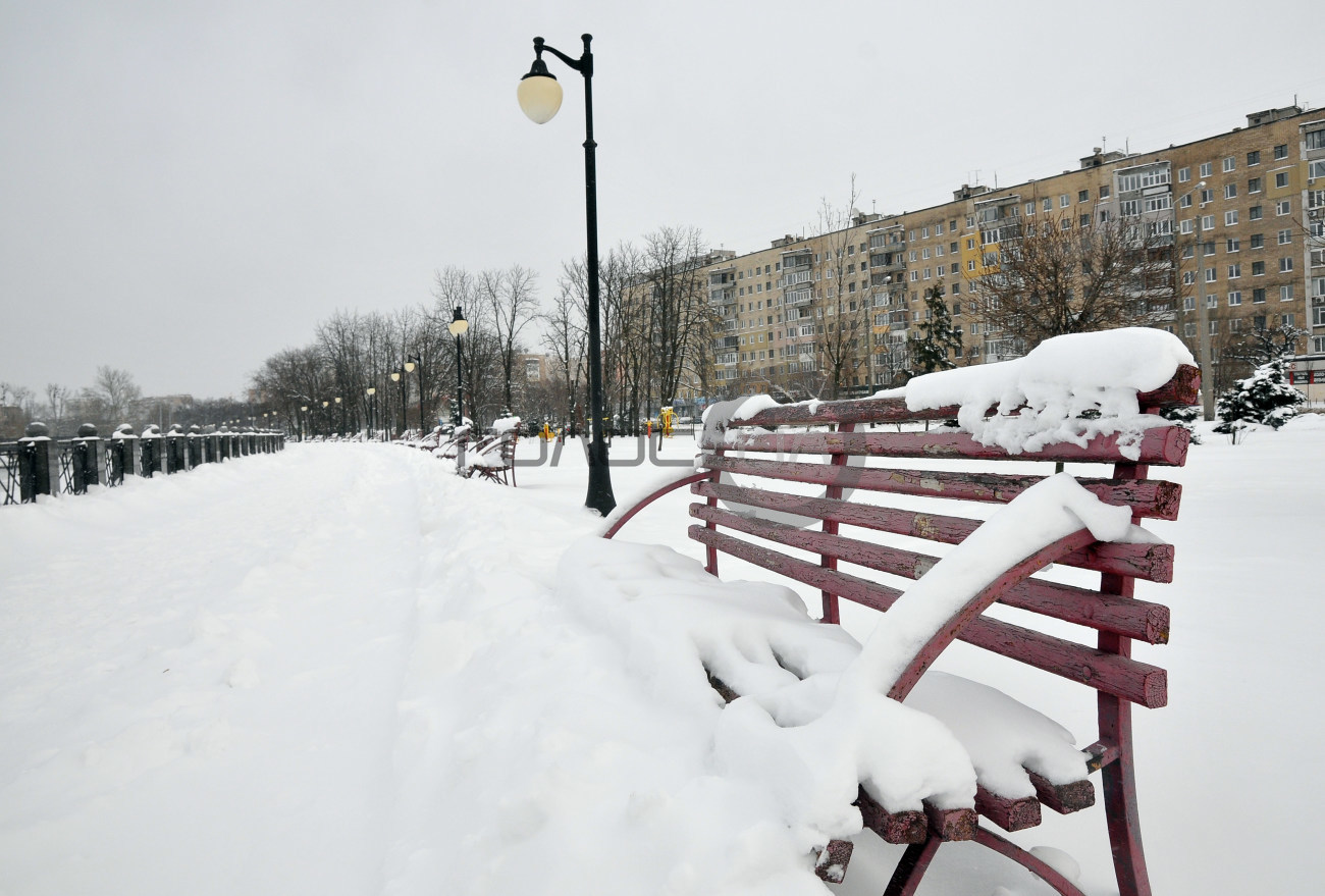 Харьков накрыла снежная буря
