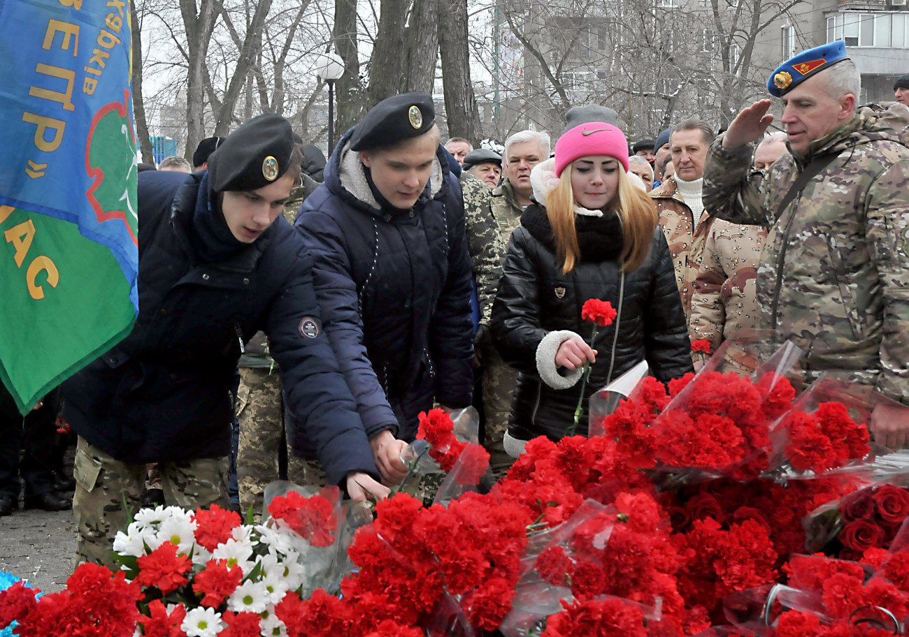 Украинцы почтили память воинов-интернационалистов