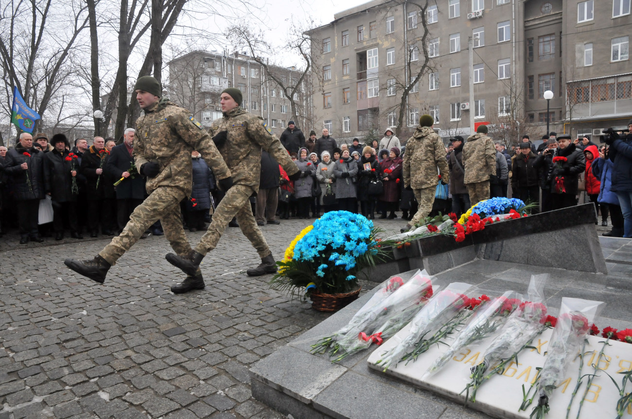 Украинцы почтили память воинов-интернационалистов