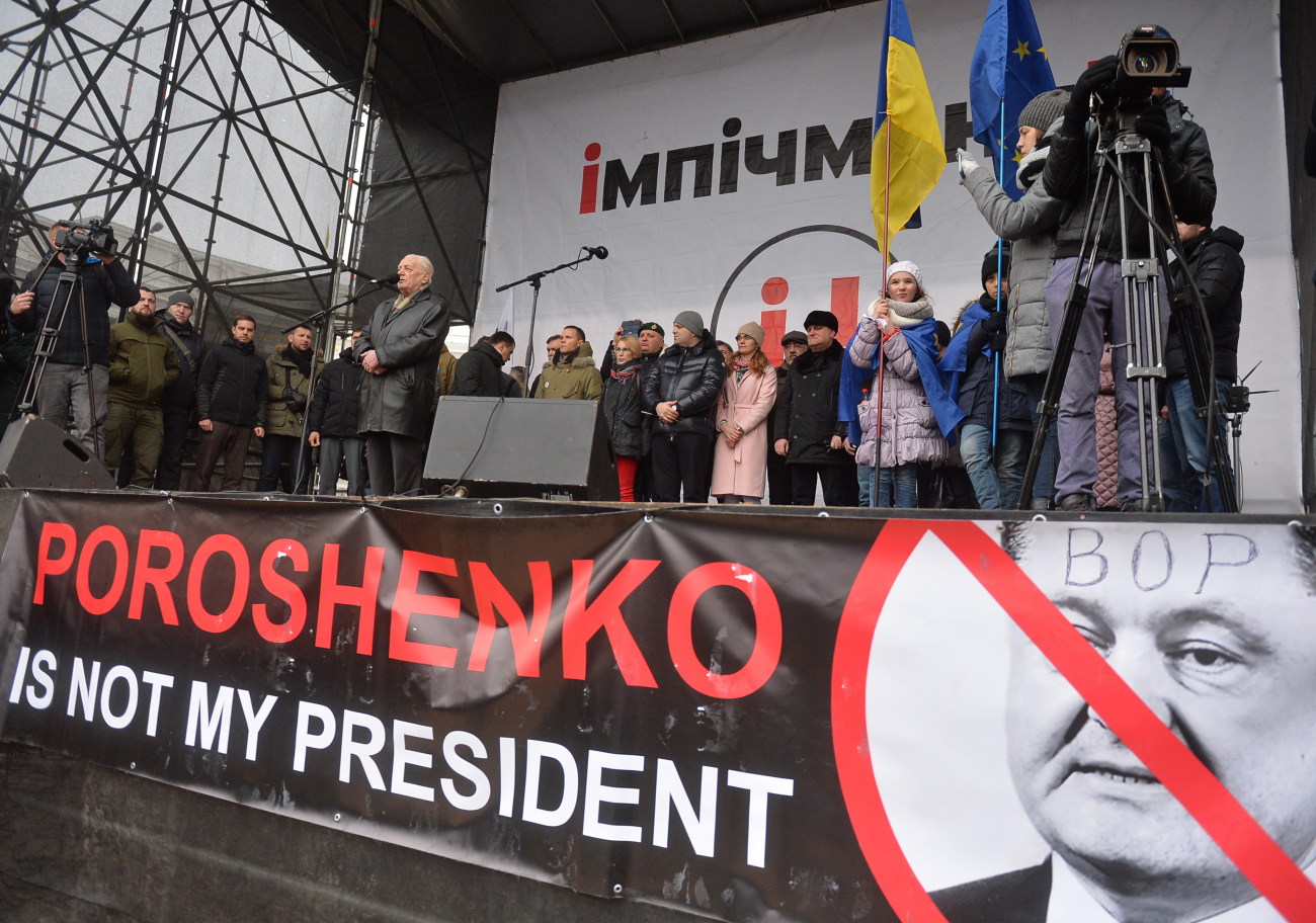 В Киеве прошел митинг за импичмент Президента