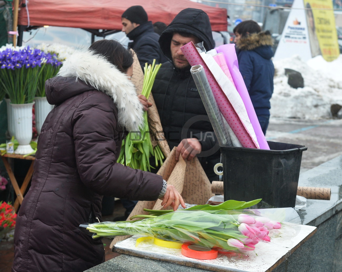 Как в Киеве еще празднуют 8 Марта