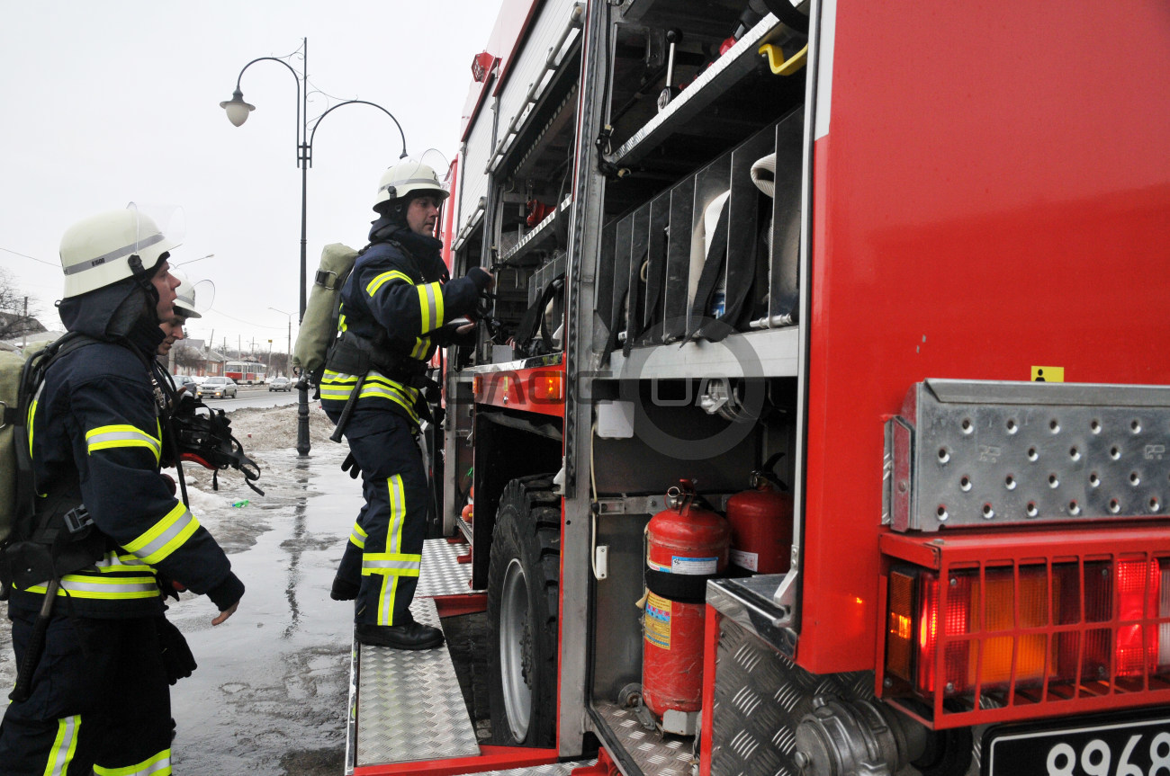 В Харькове учились предотвращать пожары в ТРЦ