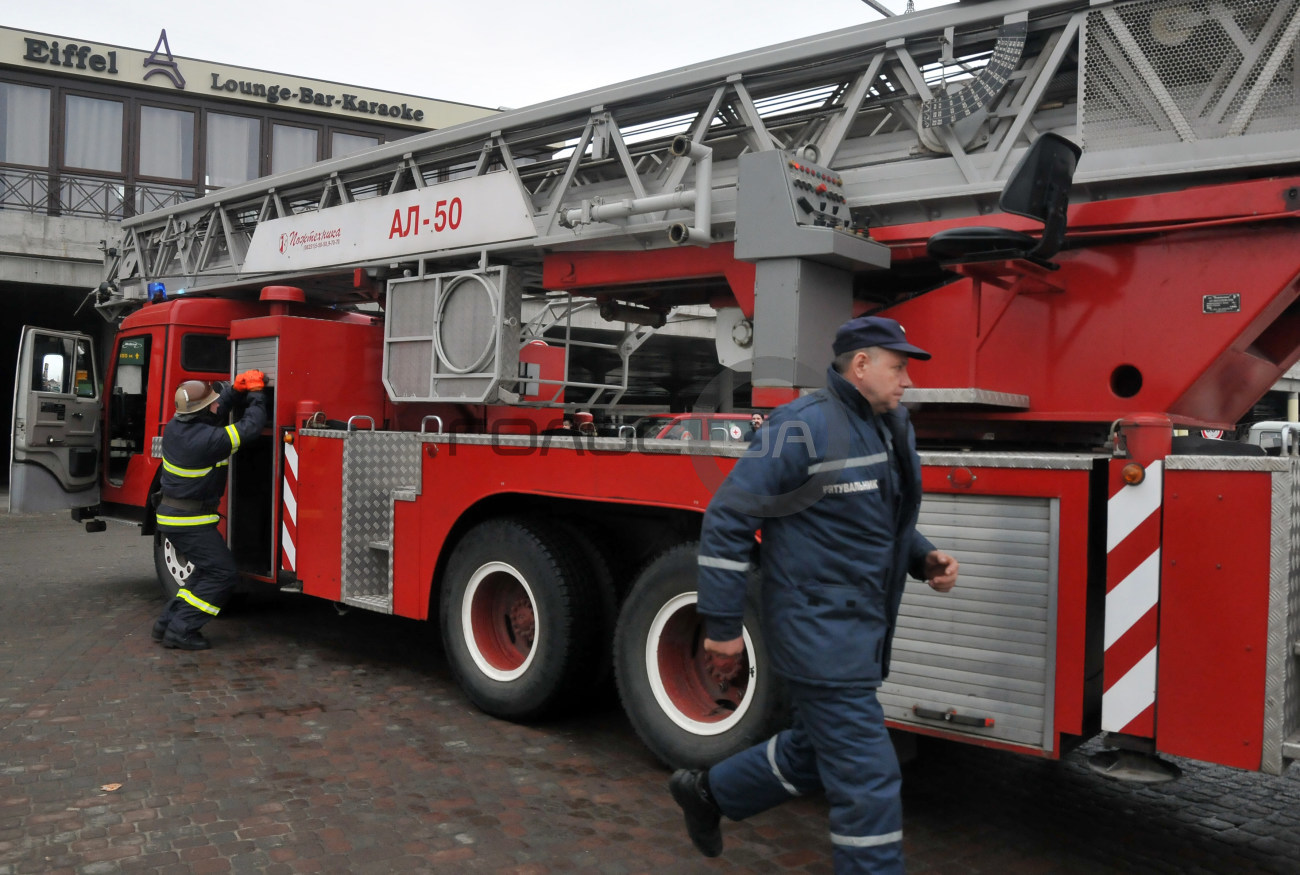 В Харькове учились предотвращать пожары в ТРЦ