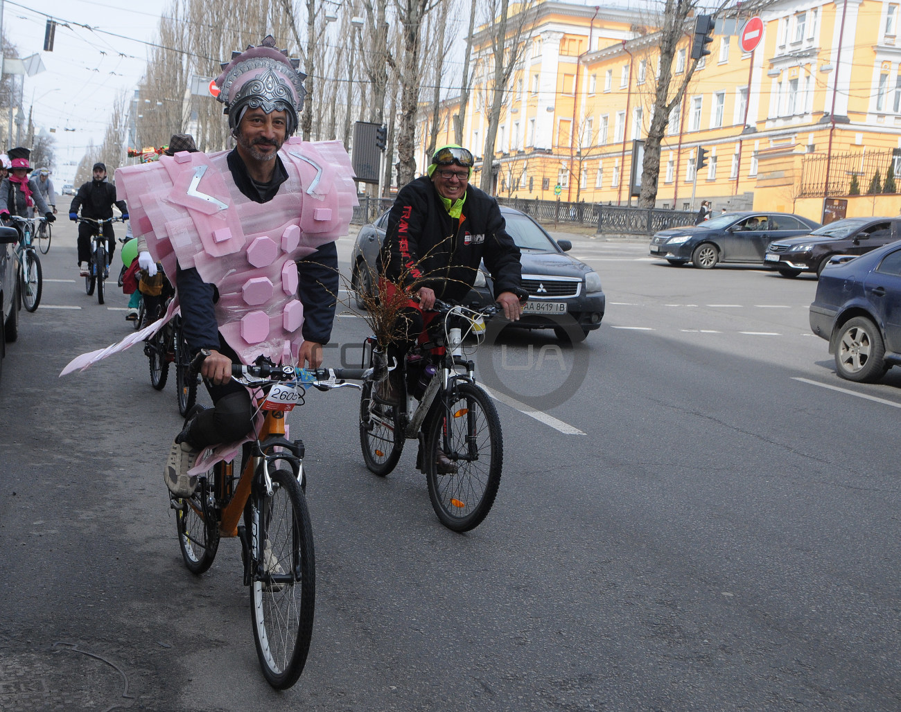 В Киеве прошел костюмированный &#171;Велопарад Планет&#187;