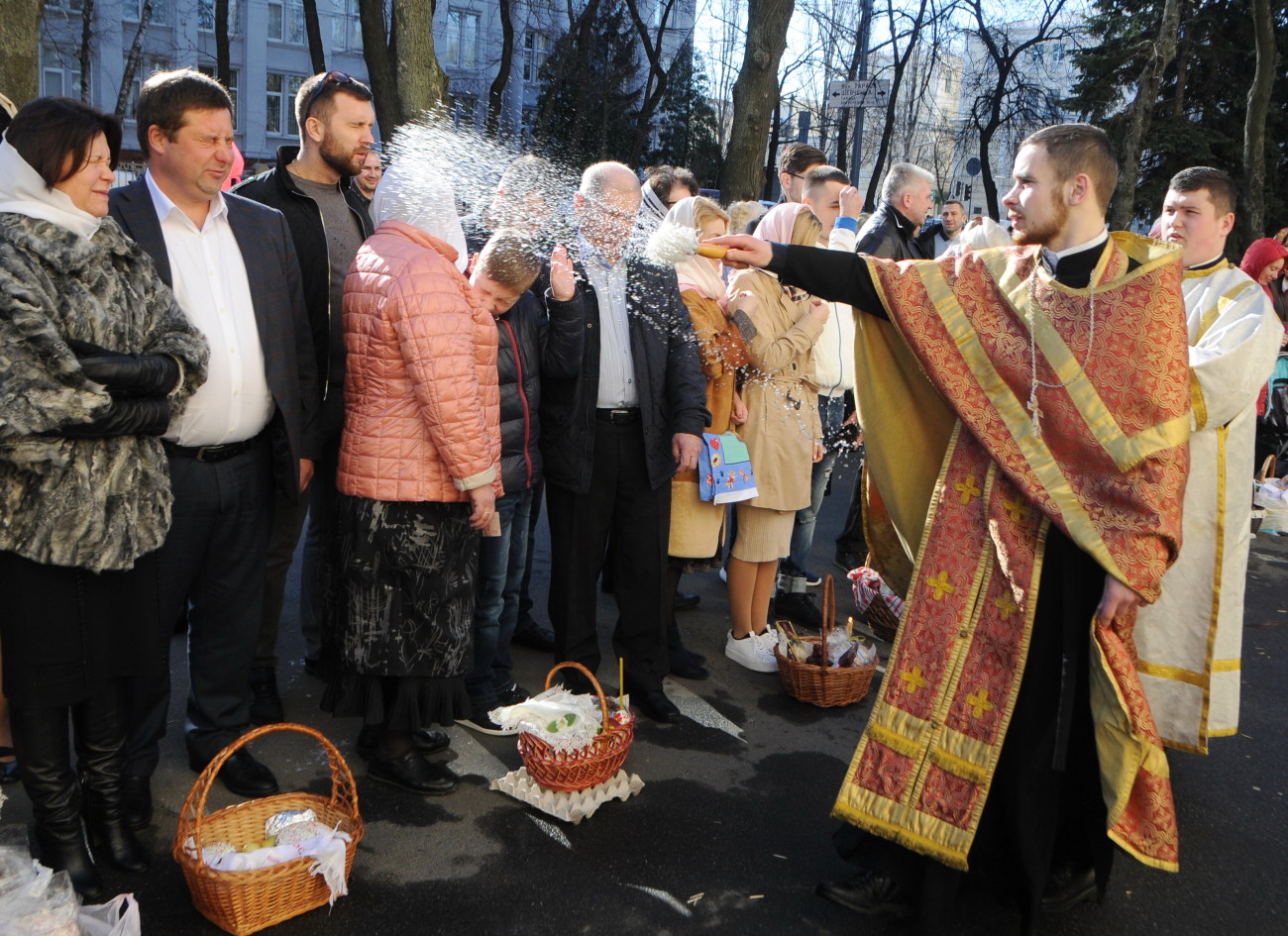 Православные отмечают Пасху