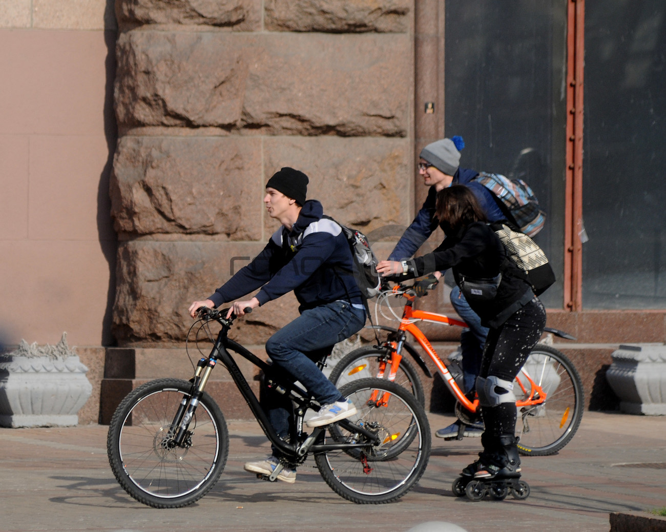 В Киеве состоялась акция &#171;Велосипедом на работу&#187;