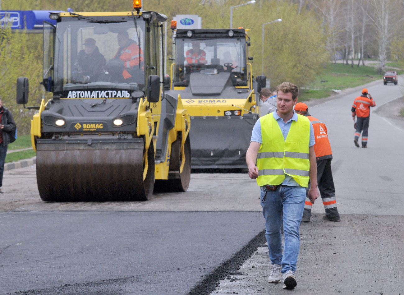 Как проходит ремонт дороги Харьков &#8212; Ахтырка