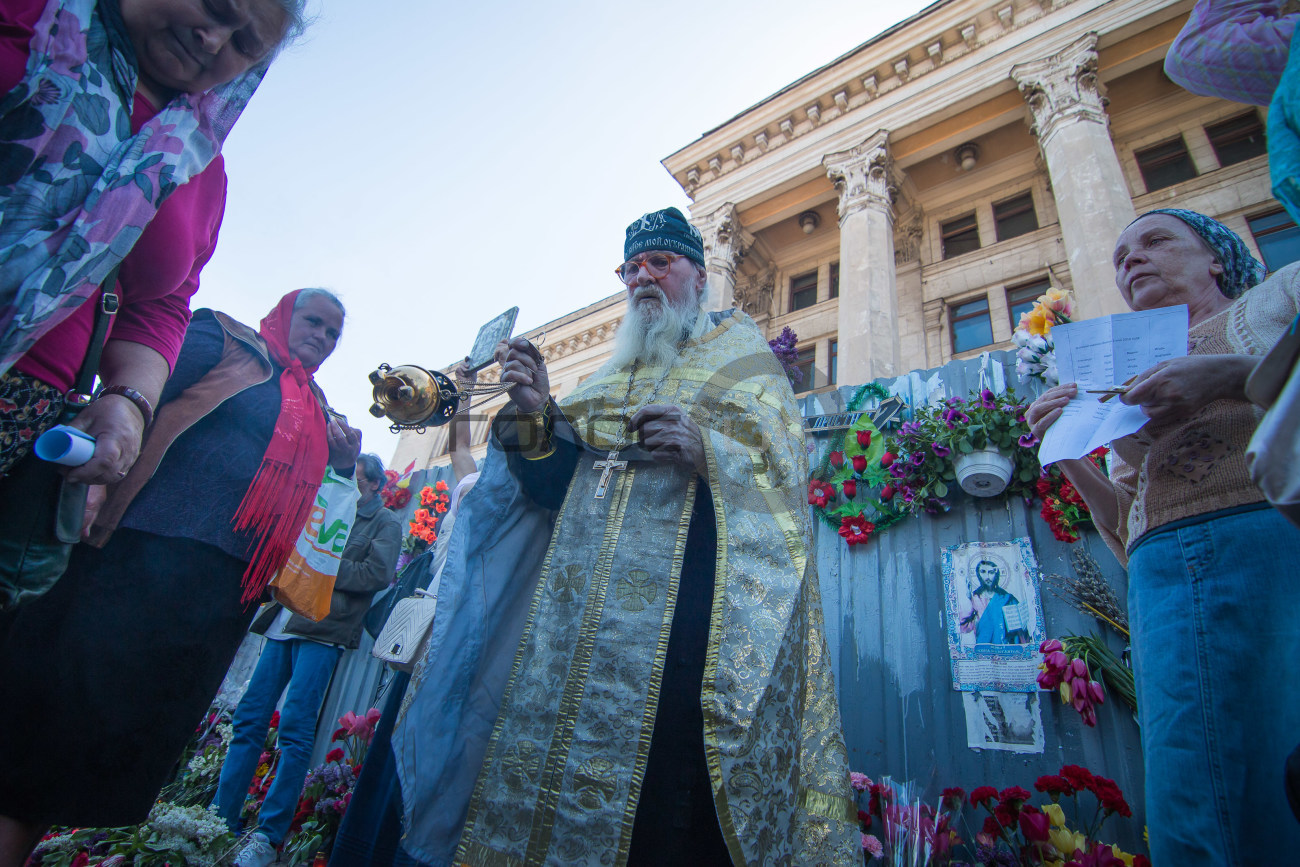 Годовщина трагедии: в Одессе чтут память погибших на Куликовом поле
