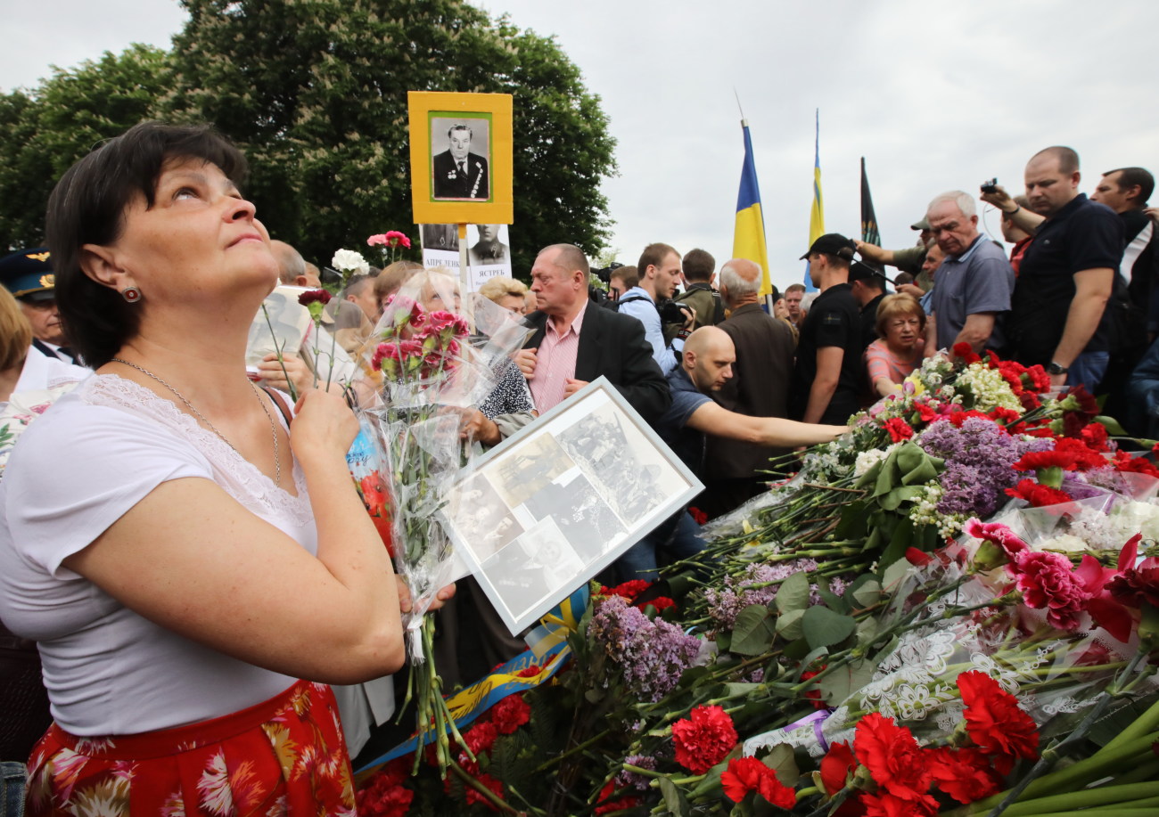 9 мая в Киеве: прошел «Марш Бессмертного полка», есть задержанные