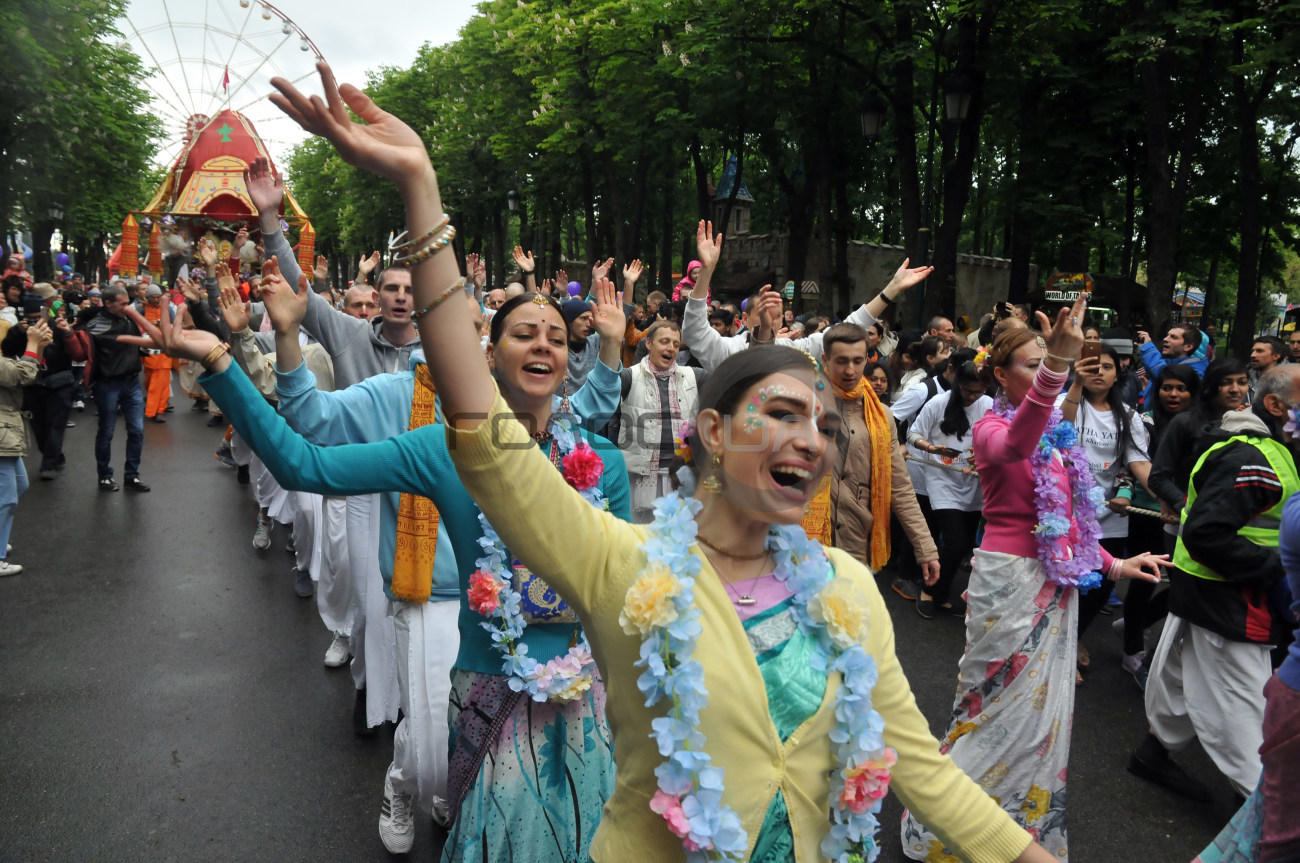 В Харькове состоялся праздник колесниц RATHA YATRA