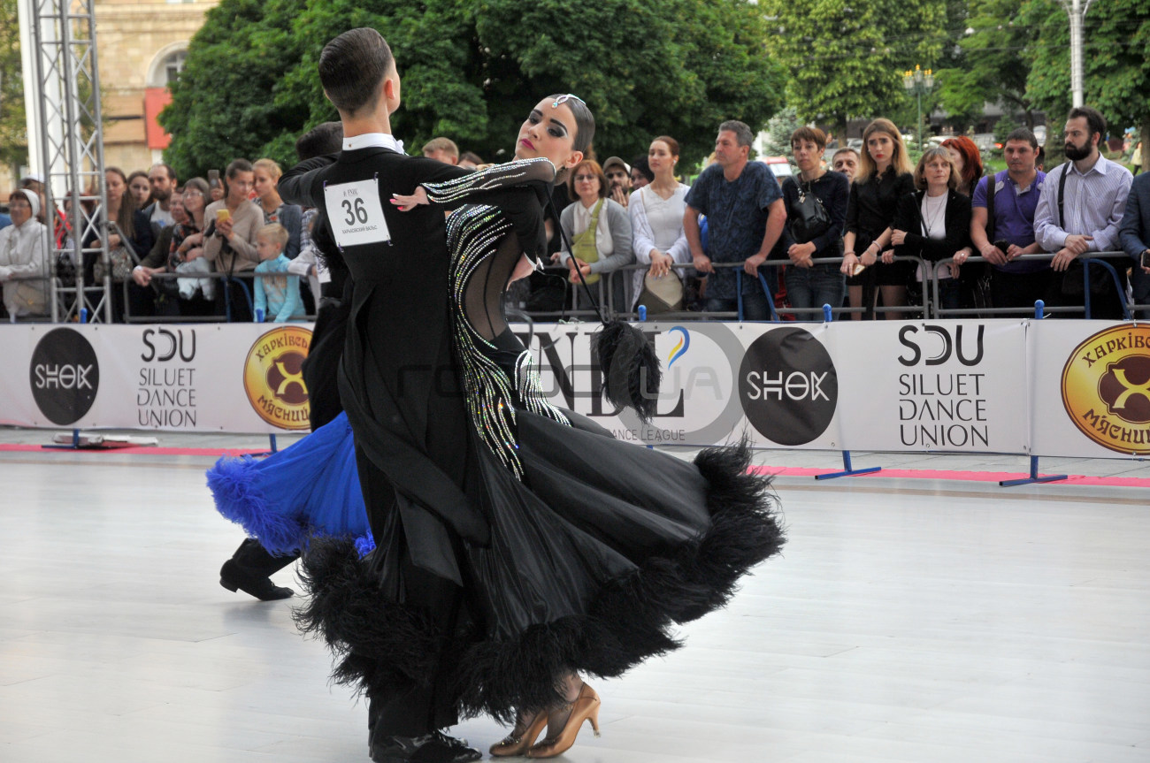 В Харькове состоялся Фестиваль бального танца под открытым небом