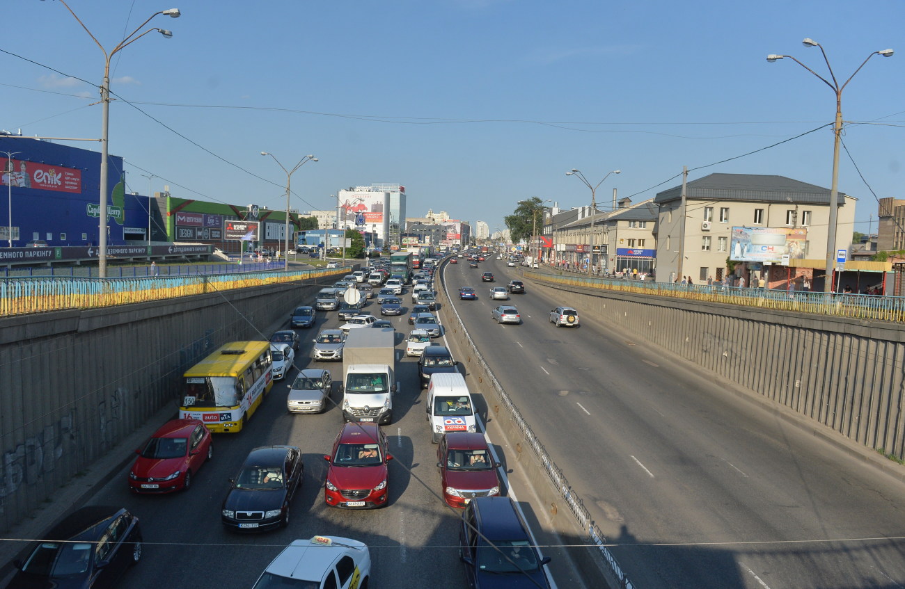 Пробки Киева