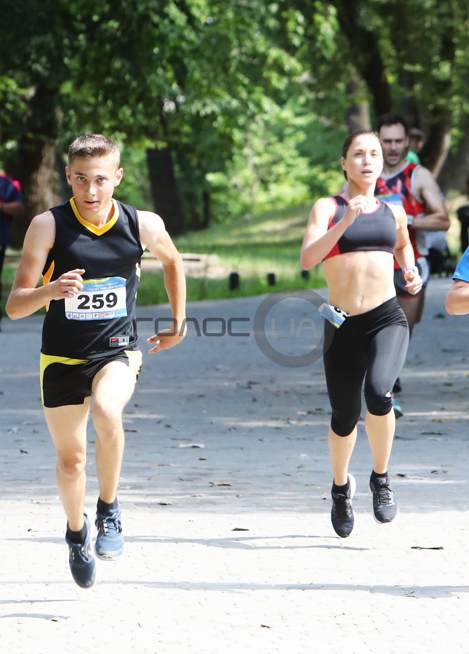В Киеве состоялся легкоатлетический пробег
