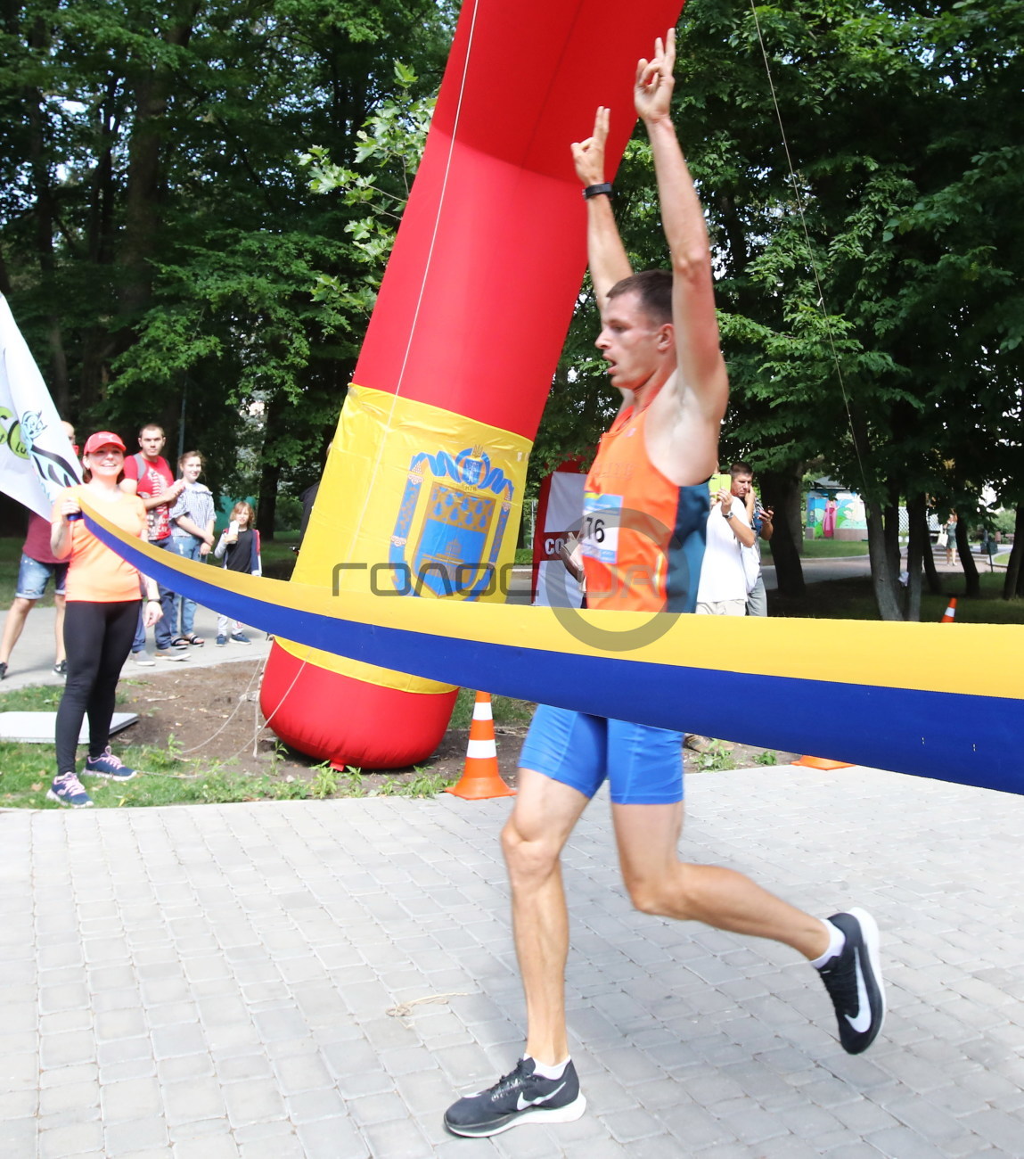 В Киеве состоялся легкоатлетический пробег
