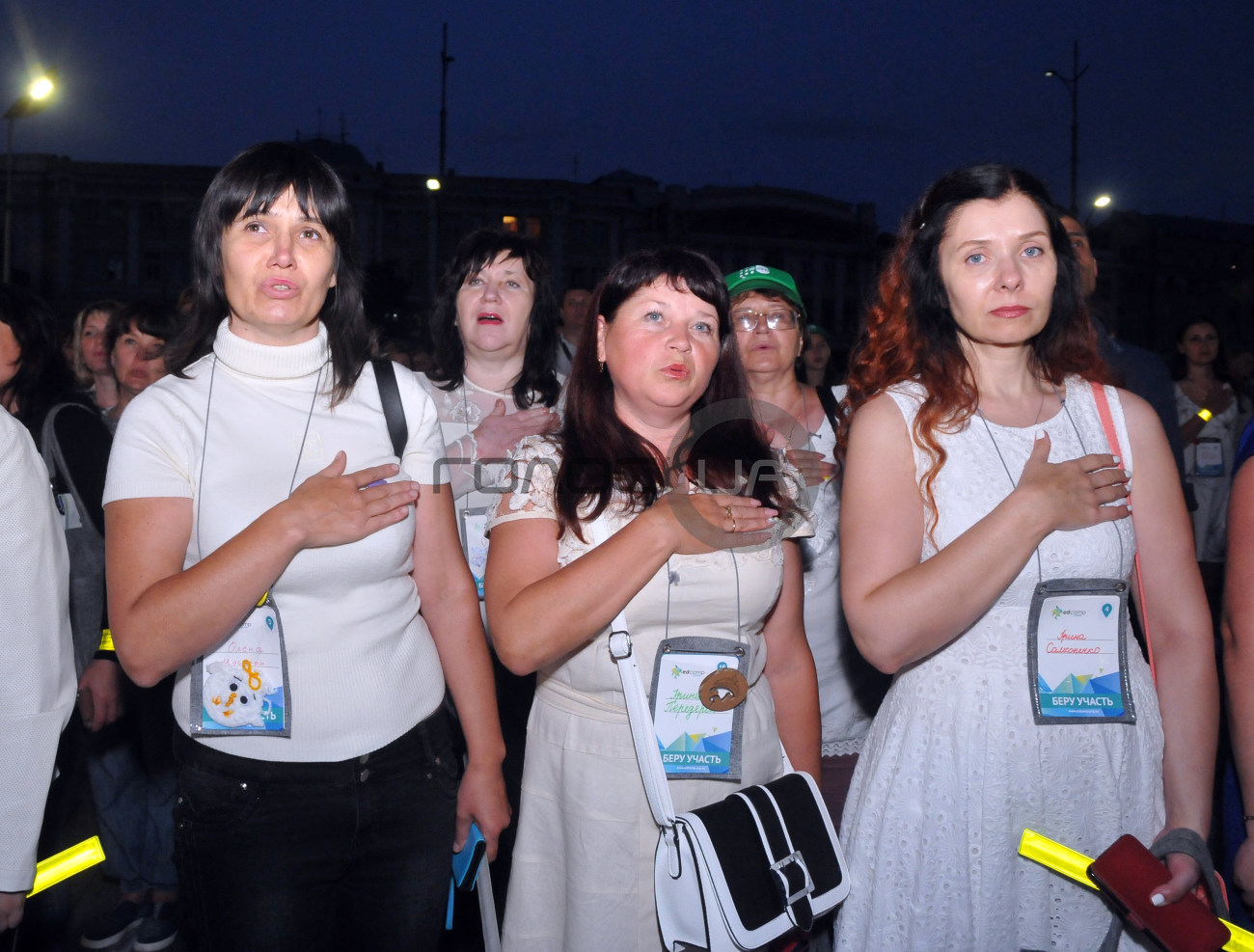 В Харькове педагоги устроили большой образовательный флешмоб