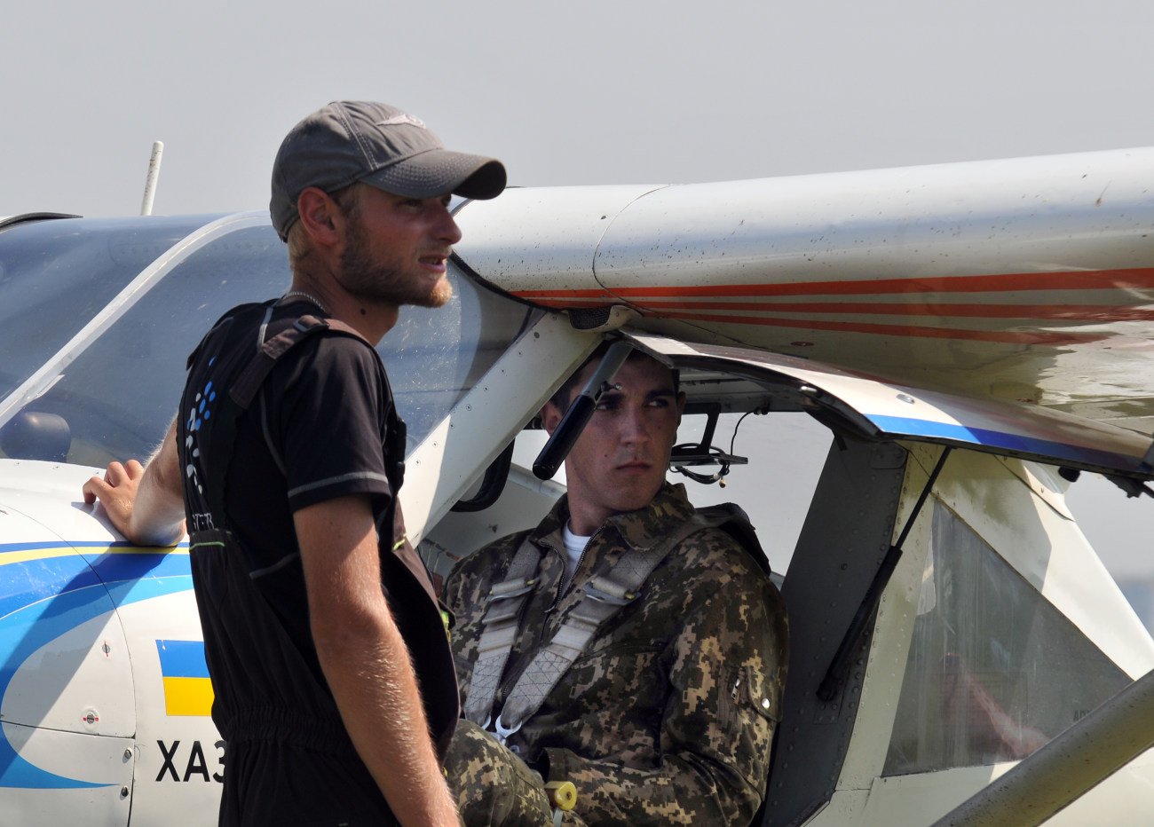 Летная практика курсантов 2-го курса Харьковского национального университета Воздушных Сил