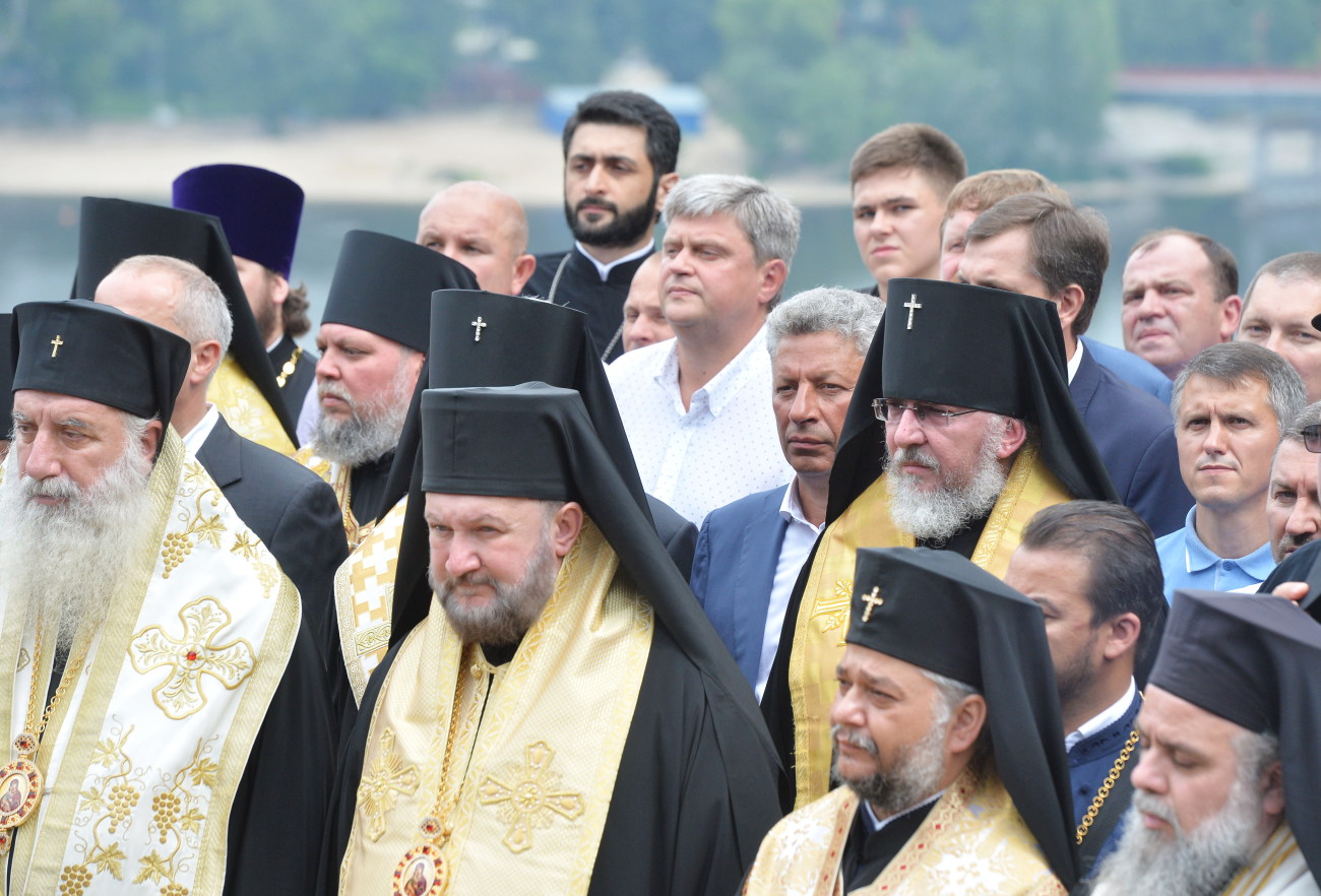 Крестный ход УПЦ МП по случаю 1030-летия крещения Киевской Руси в Киеве