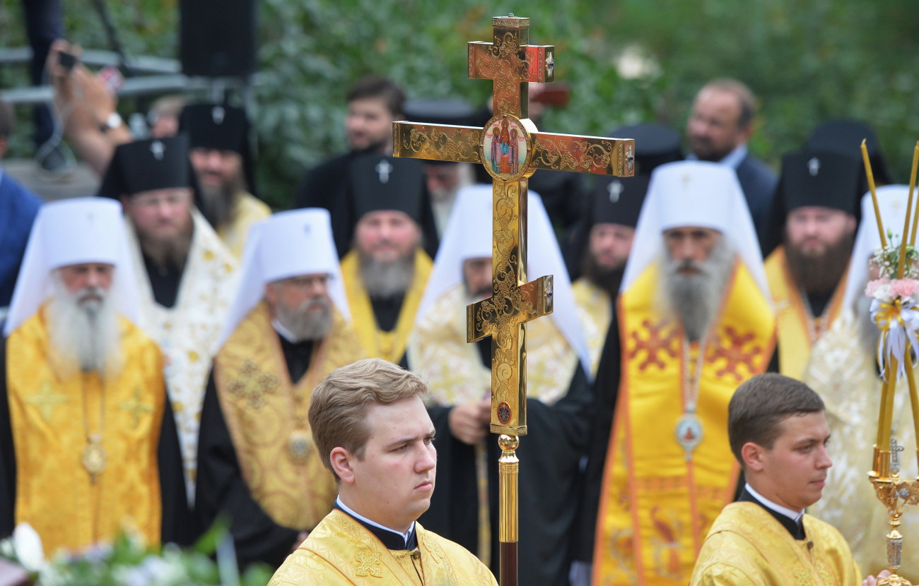 Крестный ход УПЦ МП по случаю 1030-летия крещения Киевской Руси в Киеве