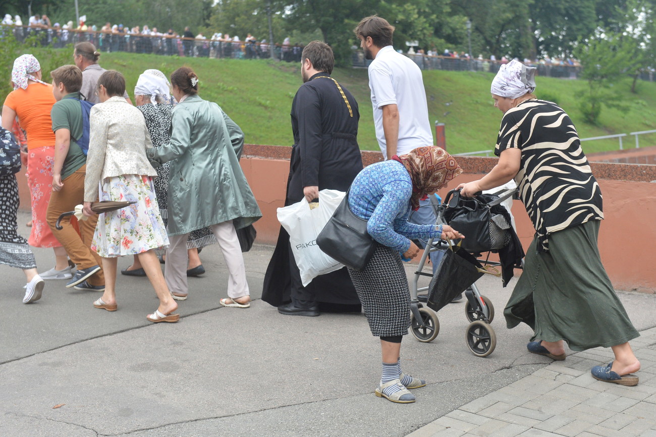 Крестный ход УПЦ МП по случаю 1030-летия крещения Киевской Руси в Киеве