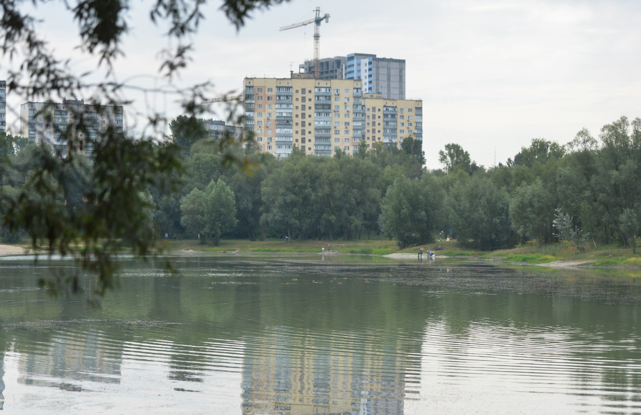 Голубое озеро в Киеве