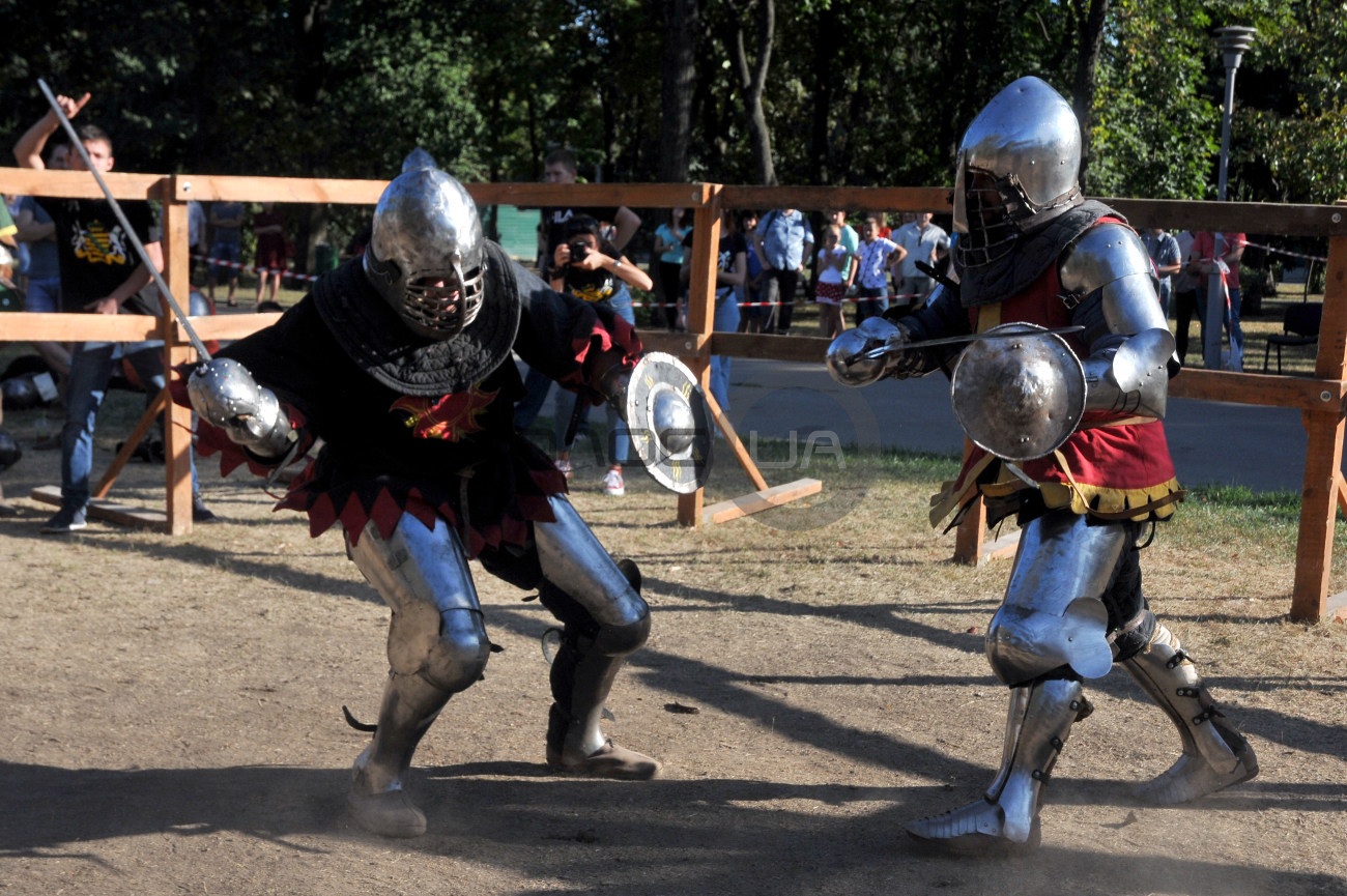 В Харькове состоялся рыцарский турнир