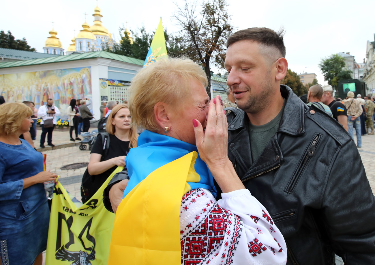 В Киеве почтили память жертв Иловайска