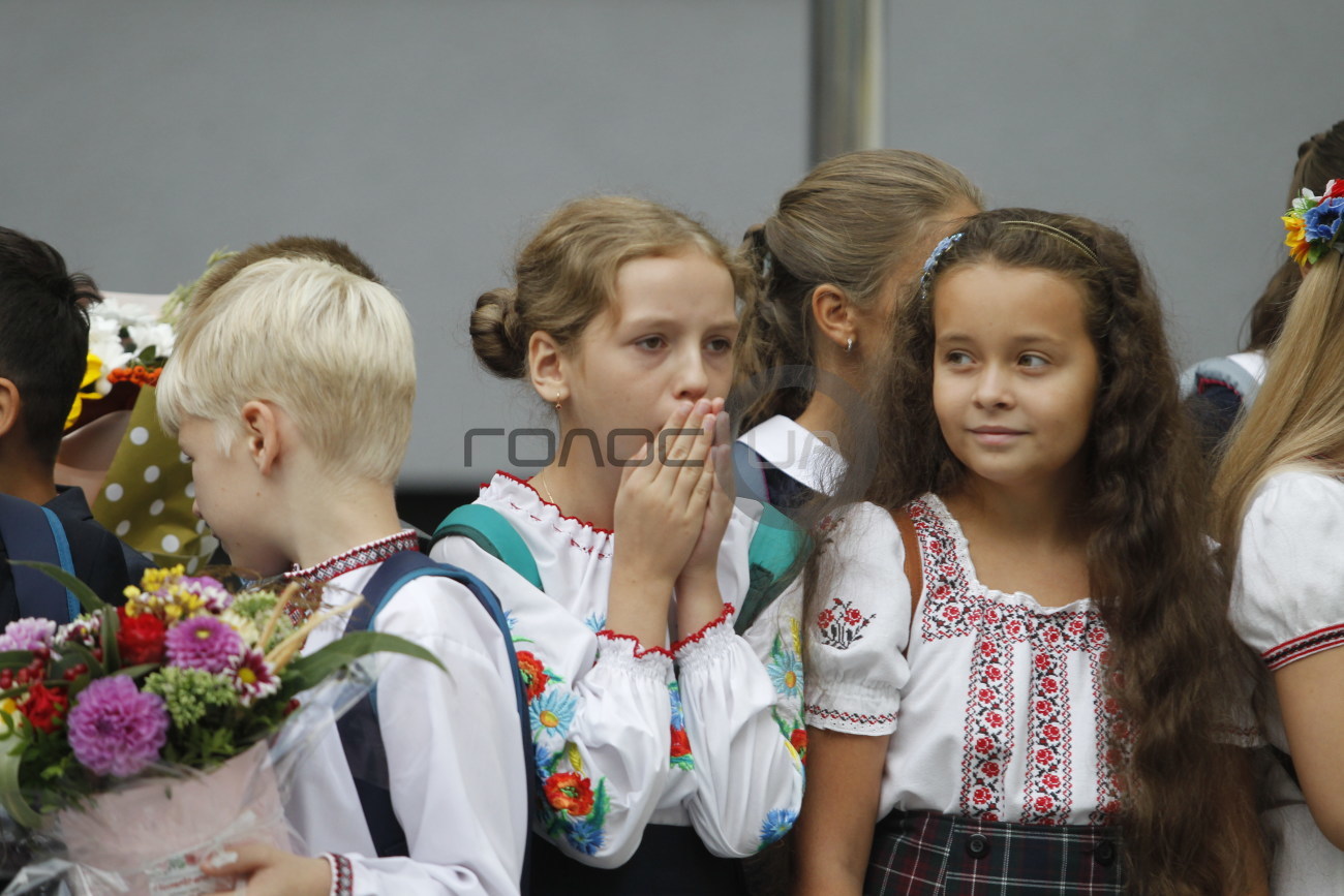 1 сентября Кличко пошел в школу
