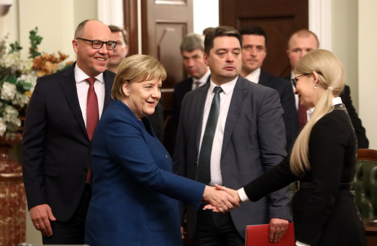 В Киев прибыла Ангела Меркель