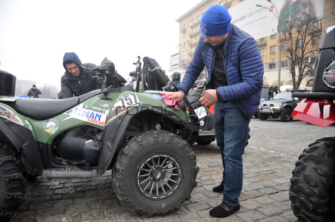 В Харькове  проходят соревнования по мотоспорту OFF ROAD
