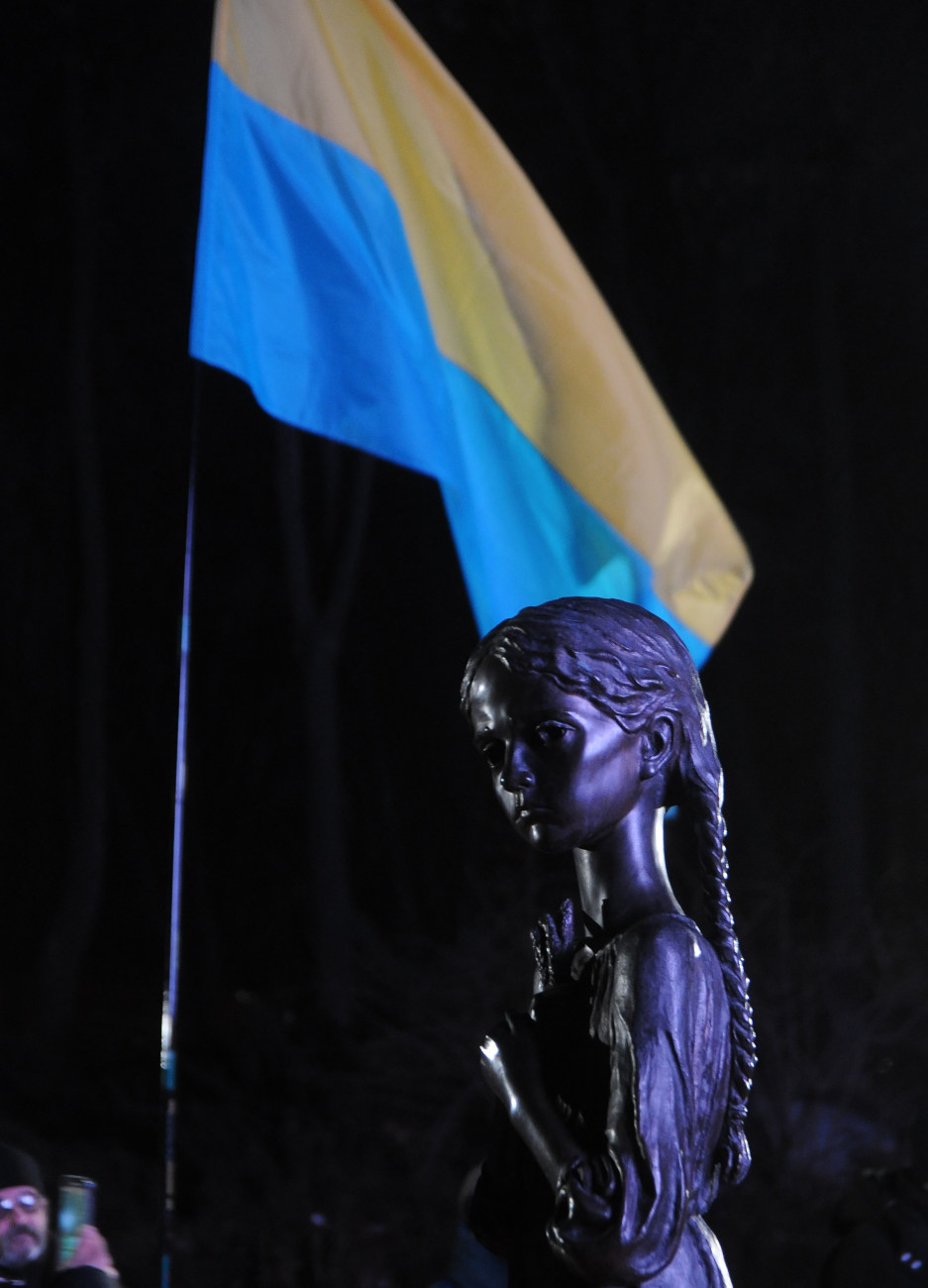 Украинцы поминают жертв Голодомора