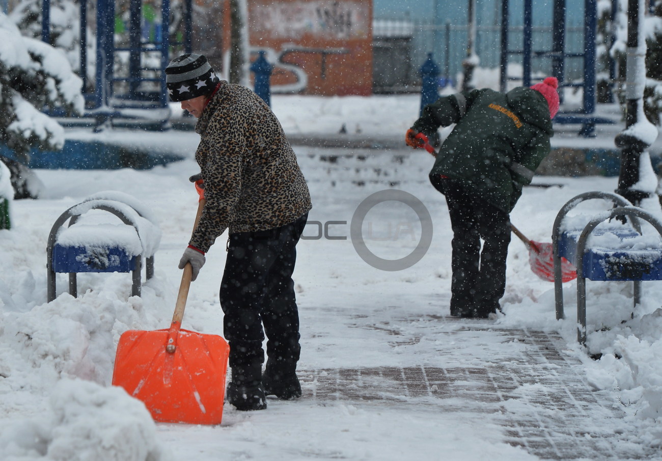 Снегопад в Киеве продлится несколько дней