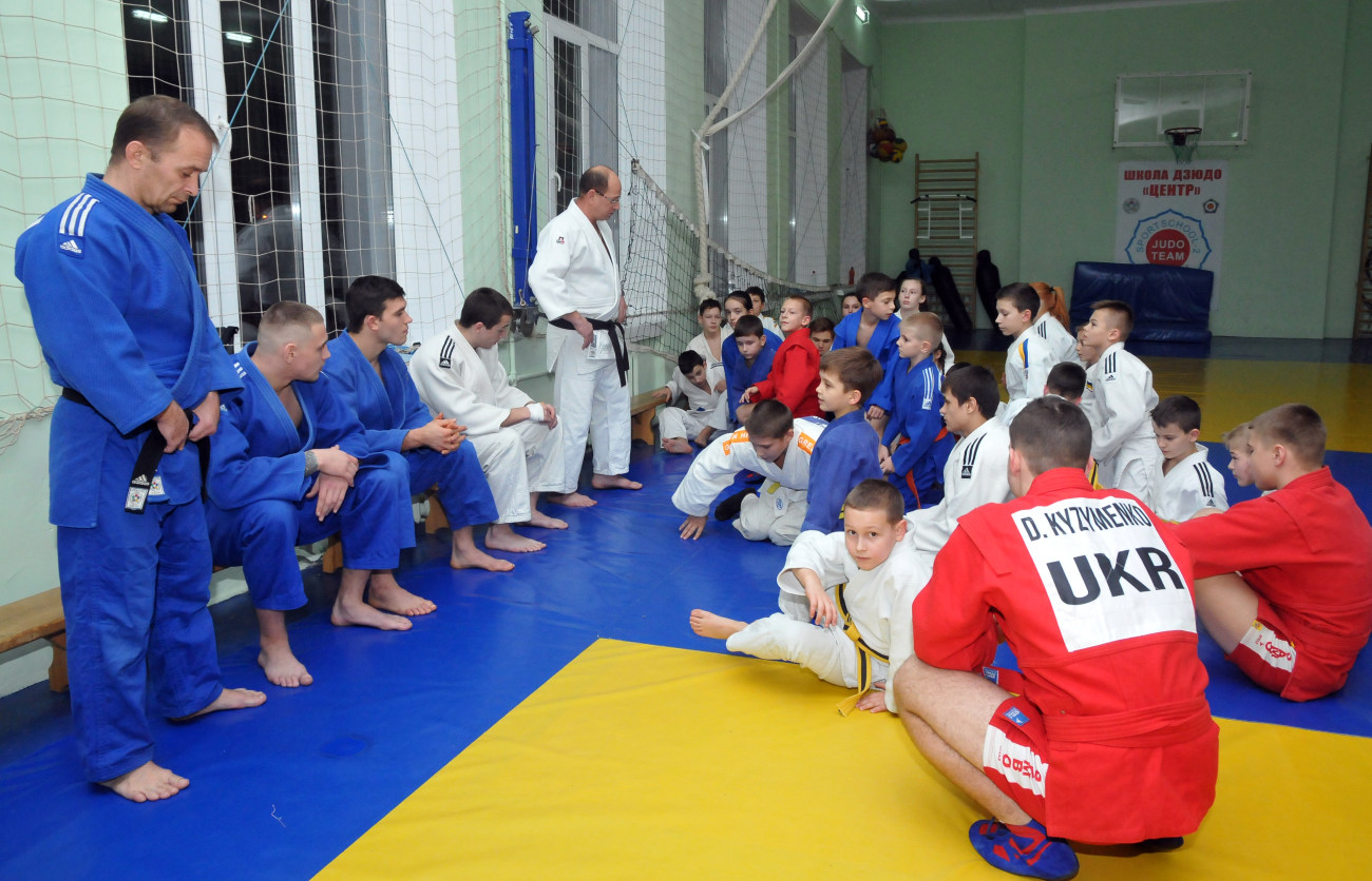 Харьковские дзюдоисты провели открытую тренировку