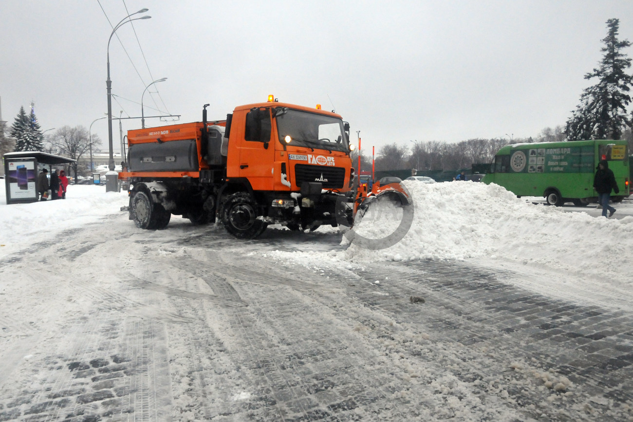 В Харькове выпала месячная норма снега
