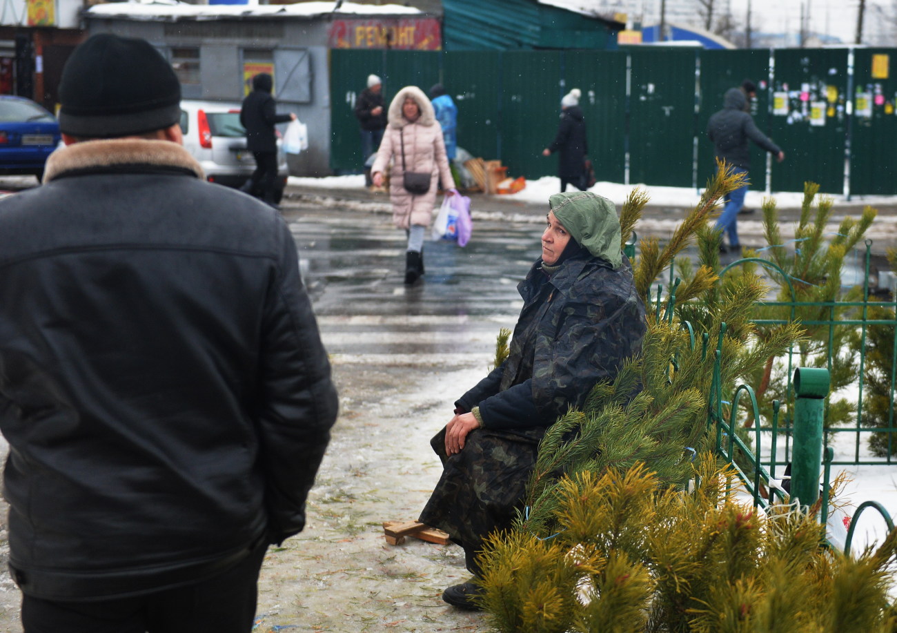 В Киеве работают 190 легальных елочных базаров