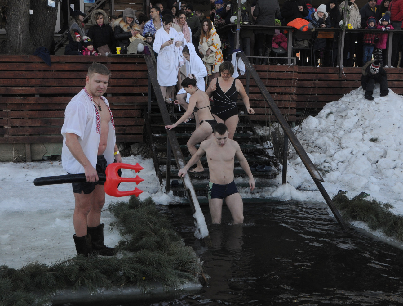 В Киеве состоялся Фестиваль моржей