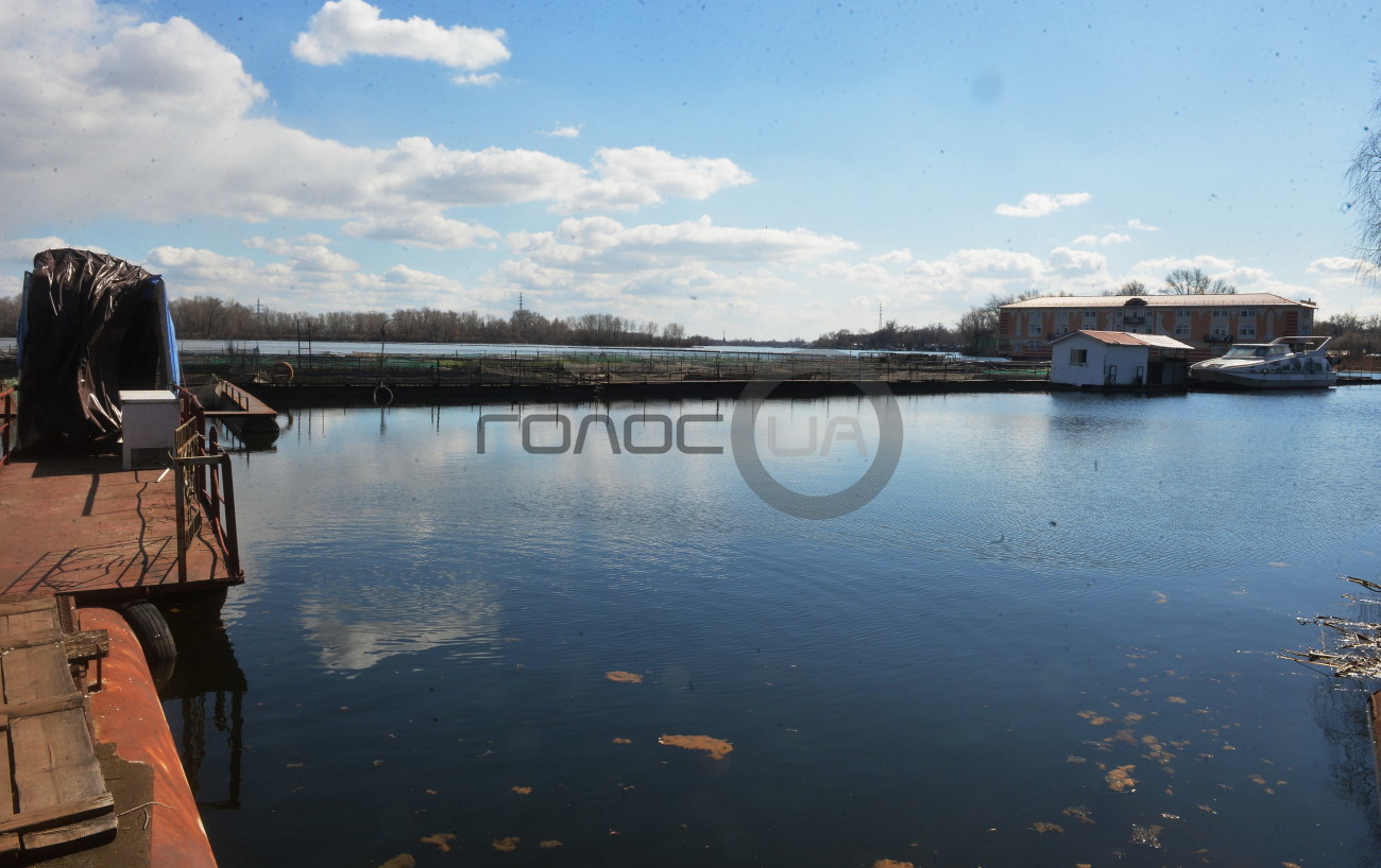 Журналистам показали рыбразводник осетров